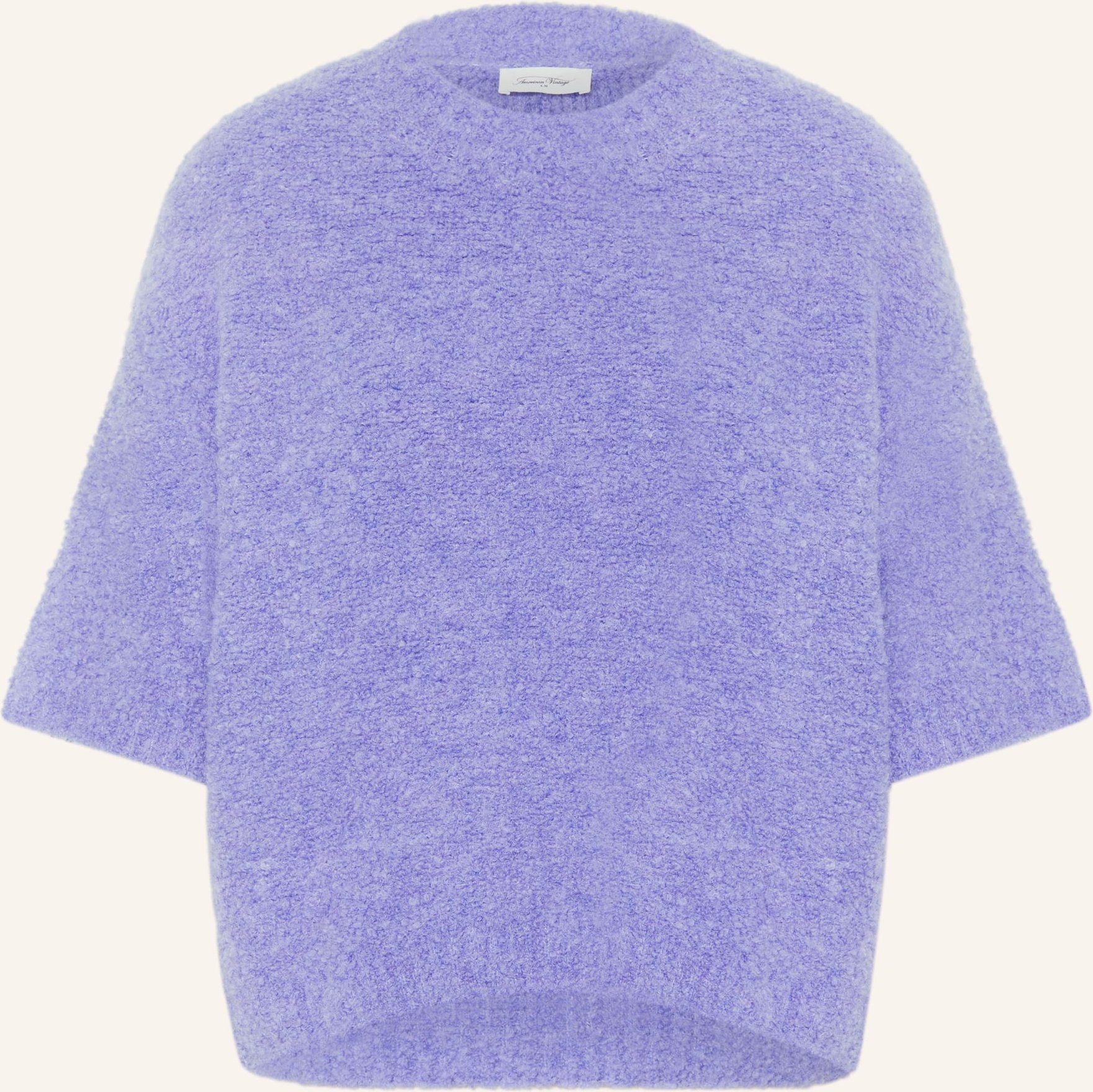 Thumbnail - American Vintage Pullover Zolly Mit 3/4-Arm lila