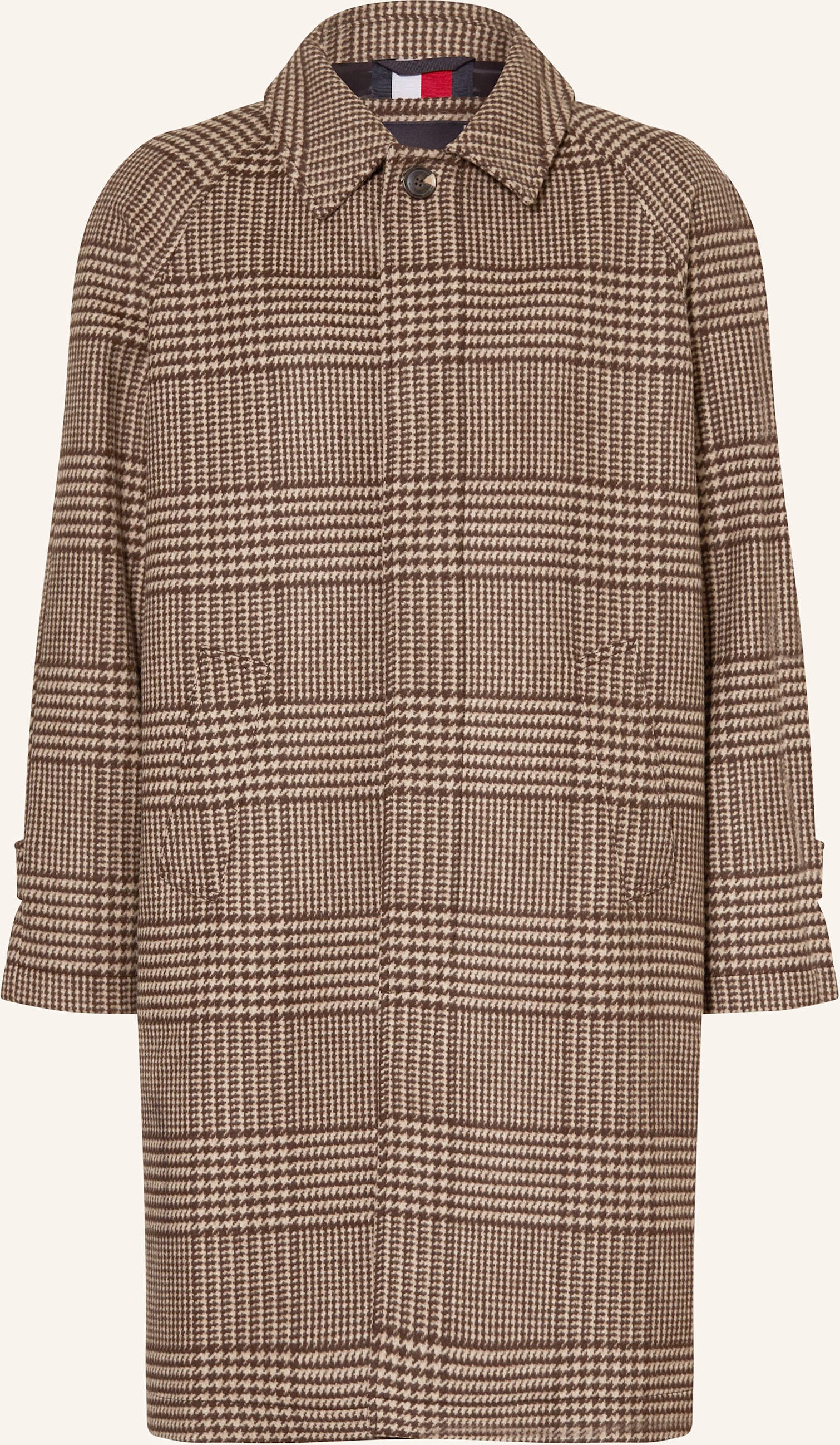 Tommy Hilfiger Wollmantel braun