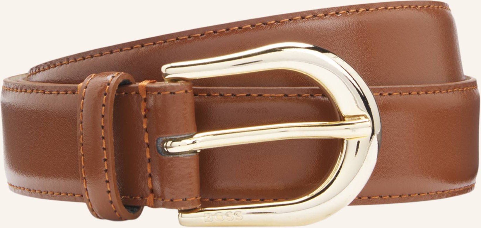 Boss Ledergürtel Carol blau