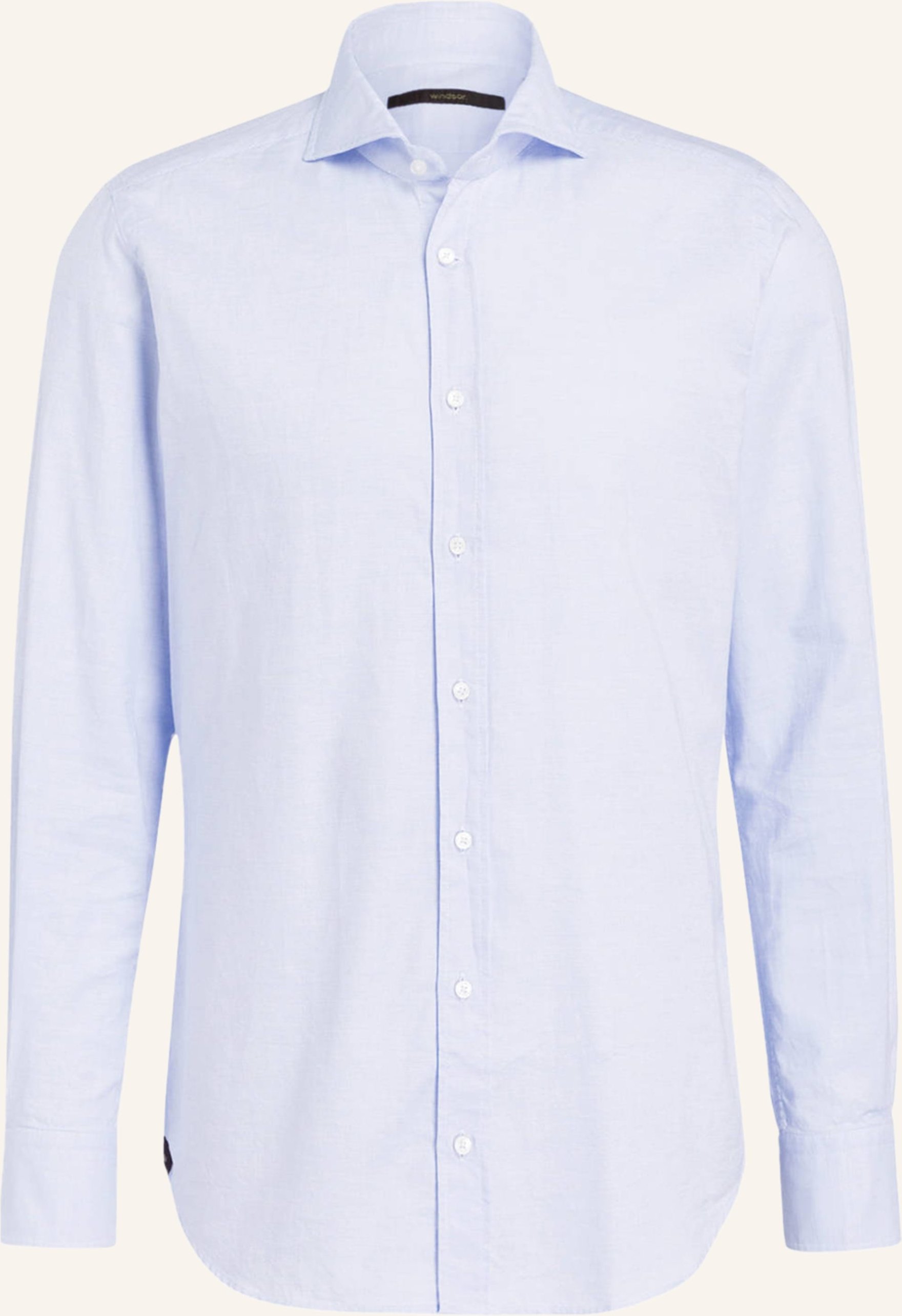 Windsor. Hemd Lano Shaped Fit blau