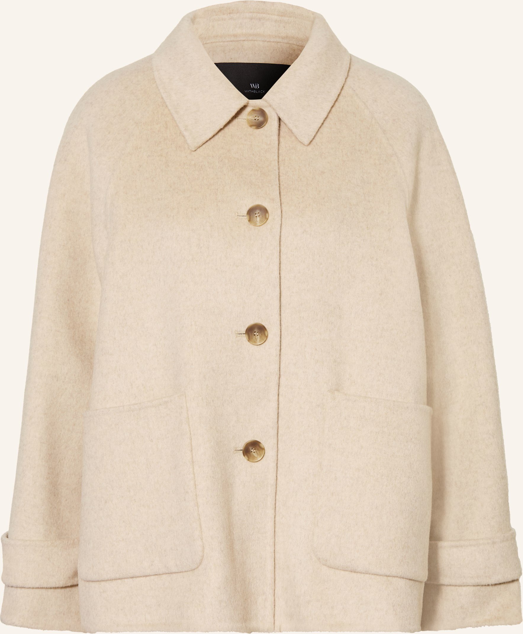 Withblack Jacke Lucia beige