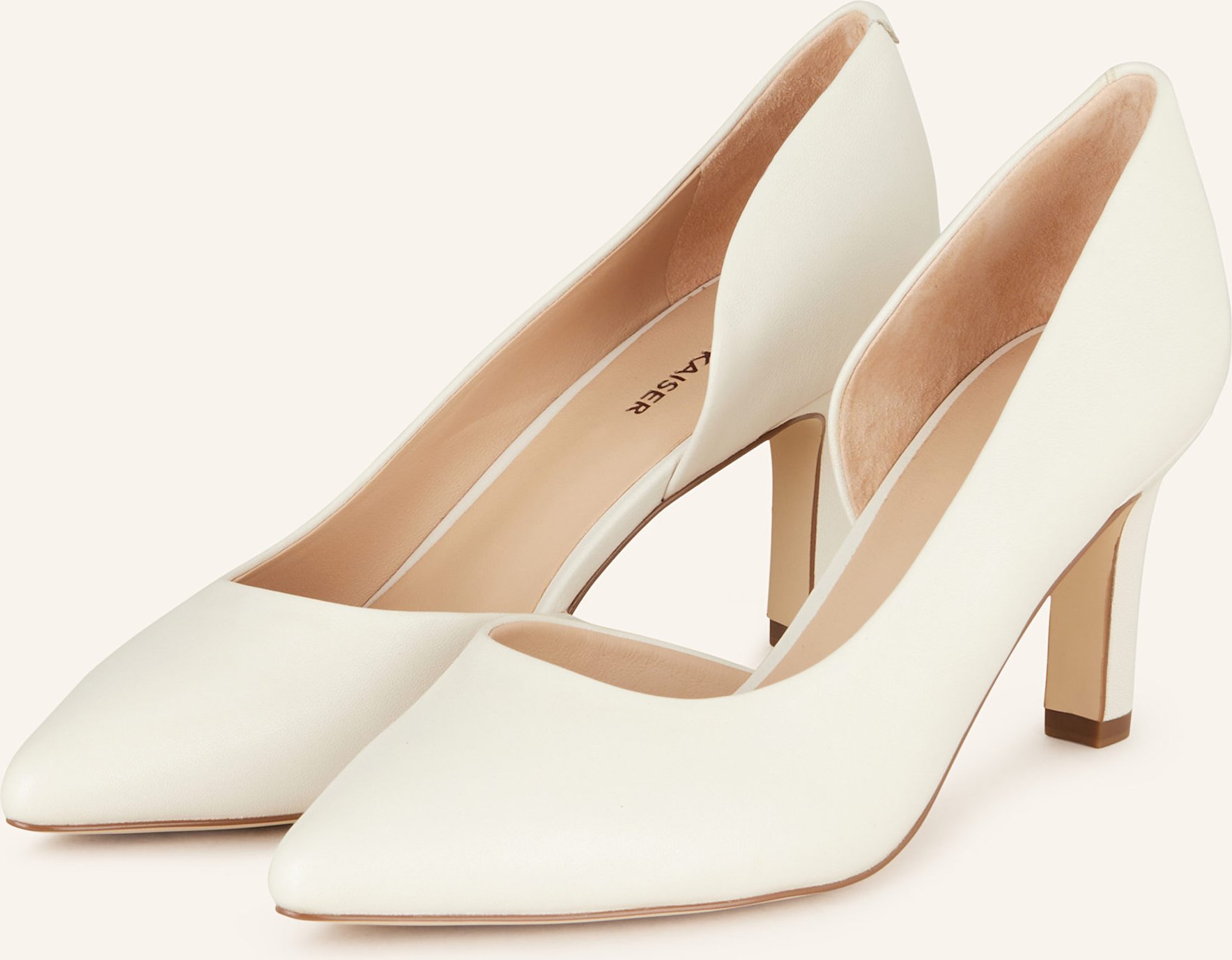 Peter Kaiser Pumps Modena weiss