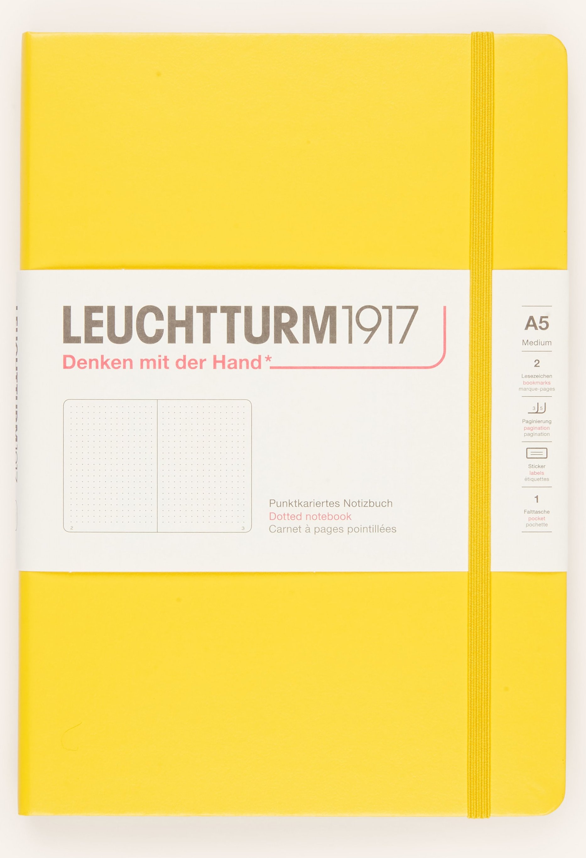leuchtturm1917 Notizbuch gelb