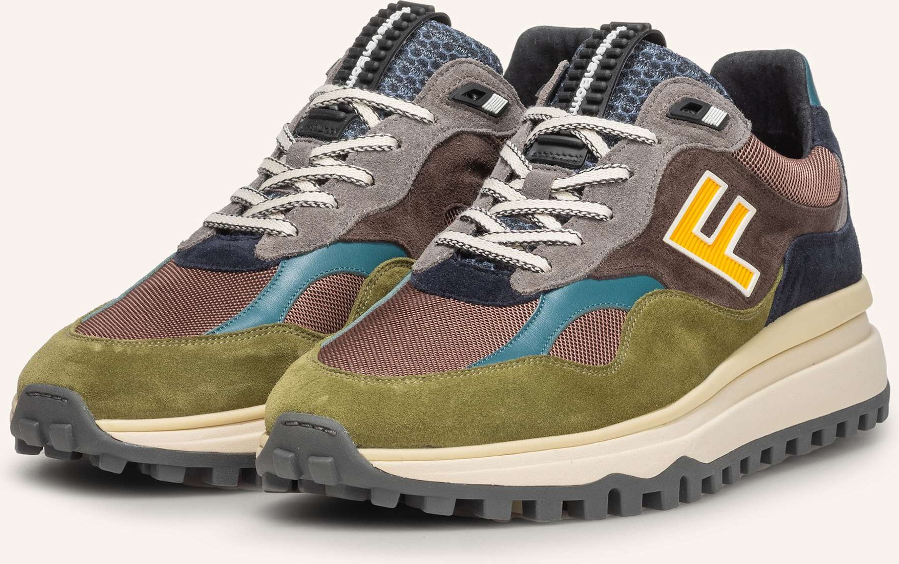 Floris Van Bommel Sneaker De Gripper 01 braun