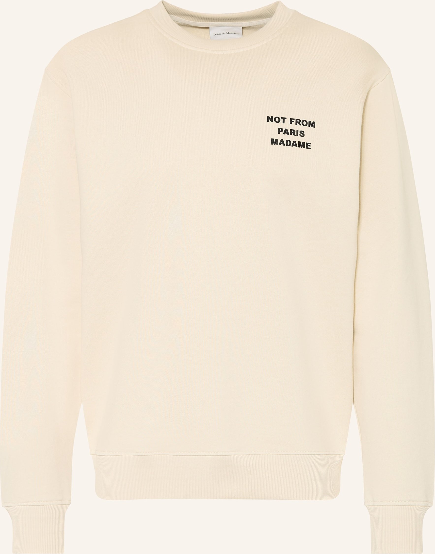 Drôle De Monsieur Sweatshirt beige