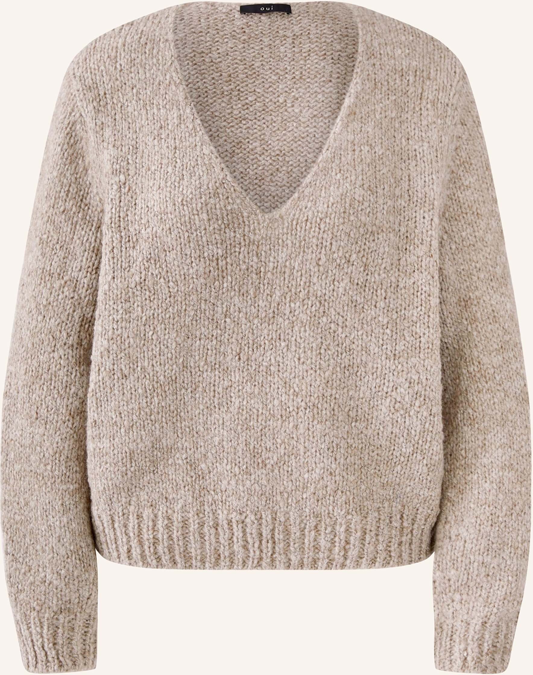 Oui Pullover beige
