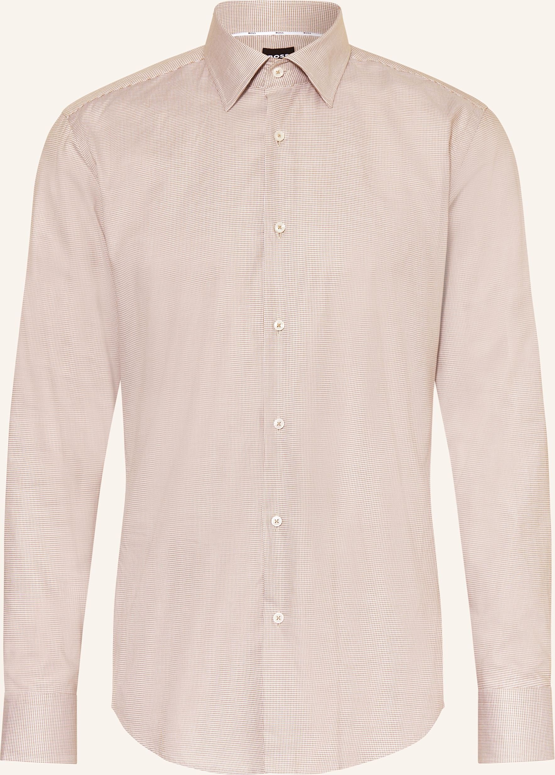 Boss Hemd Joe Regular Fit beige