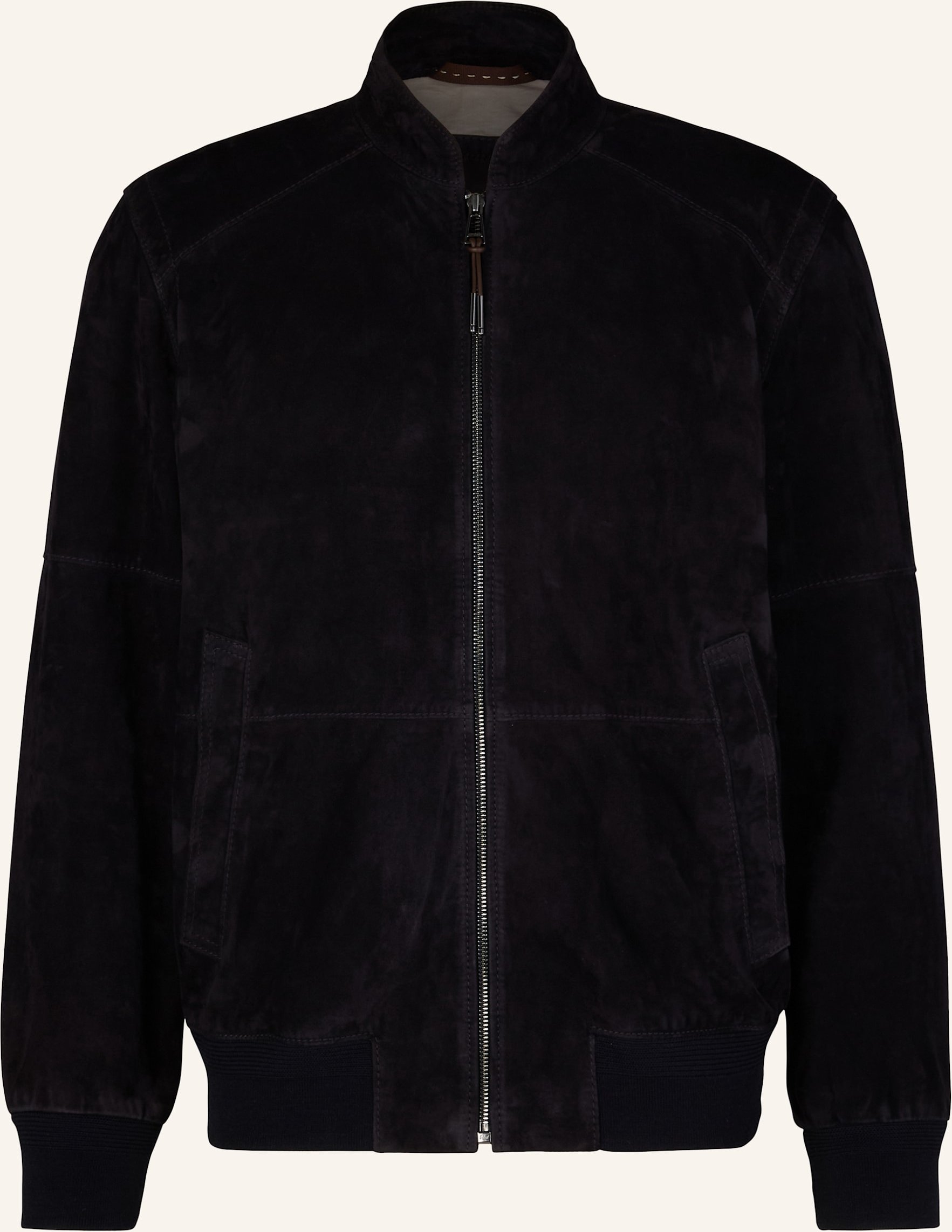 Windsor. Lederblouson blau