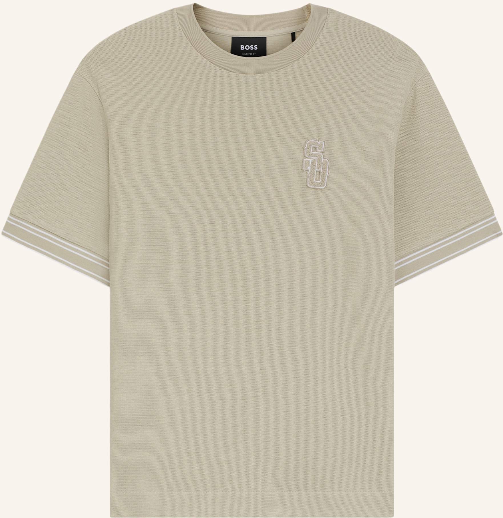 Boss T-Shirt C-Tigerman 50_So Regular Fit Boss X Shohei Ohtani beige