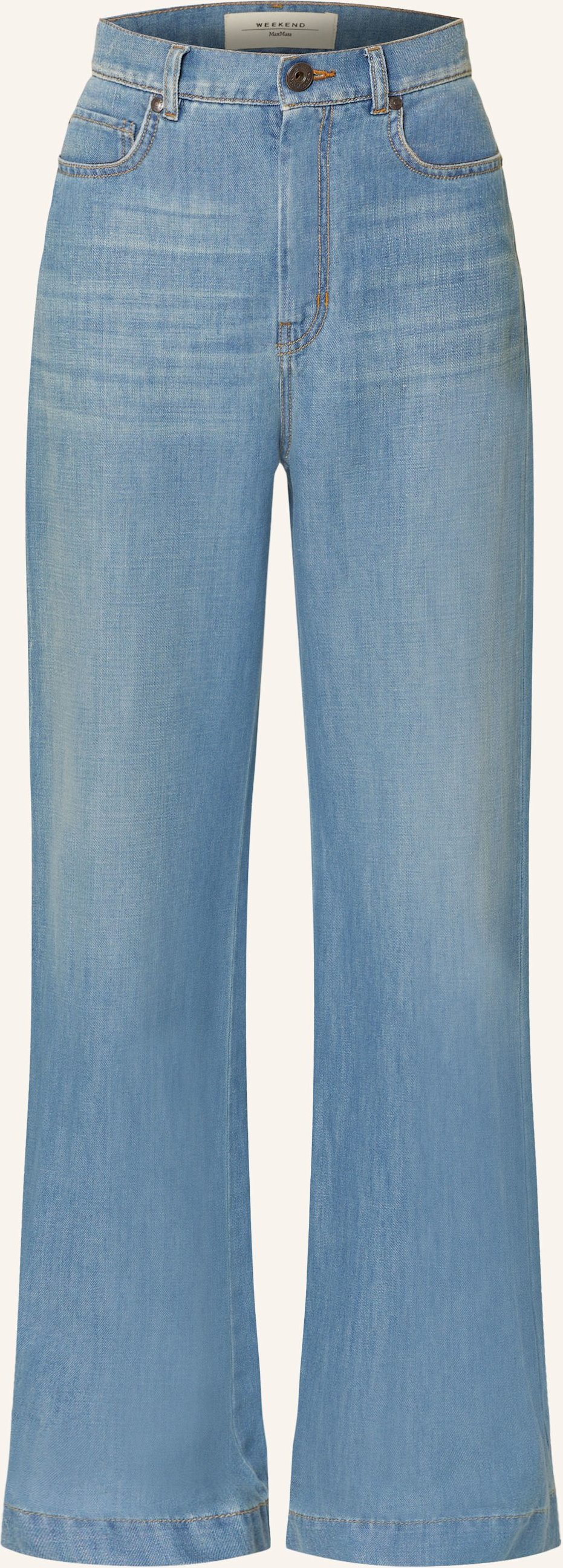 Weekend Max Mara Wide Leg Jeans Volpino blau