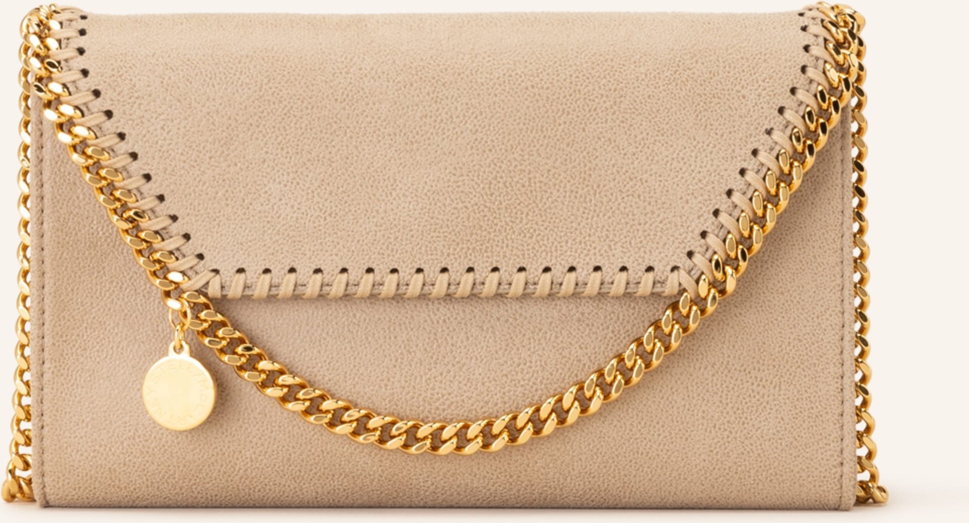 Stella Mccartney Umhängetasche beige