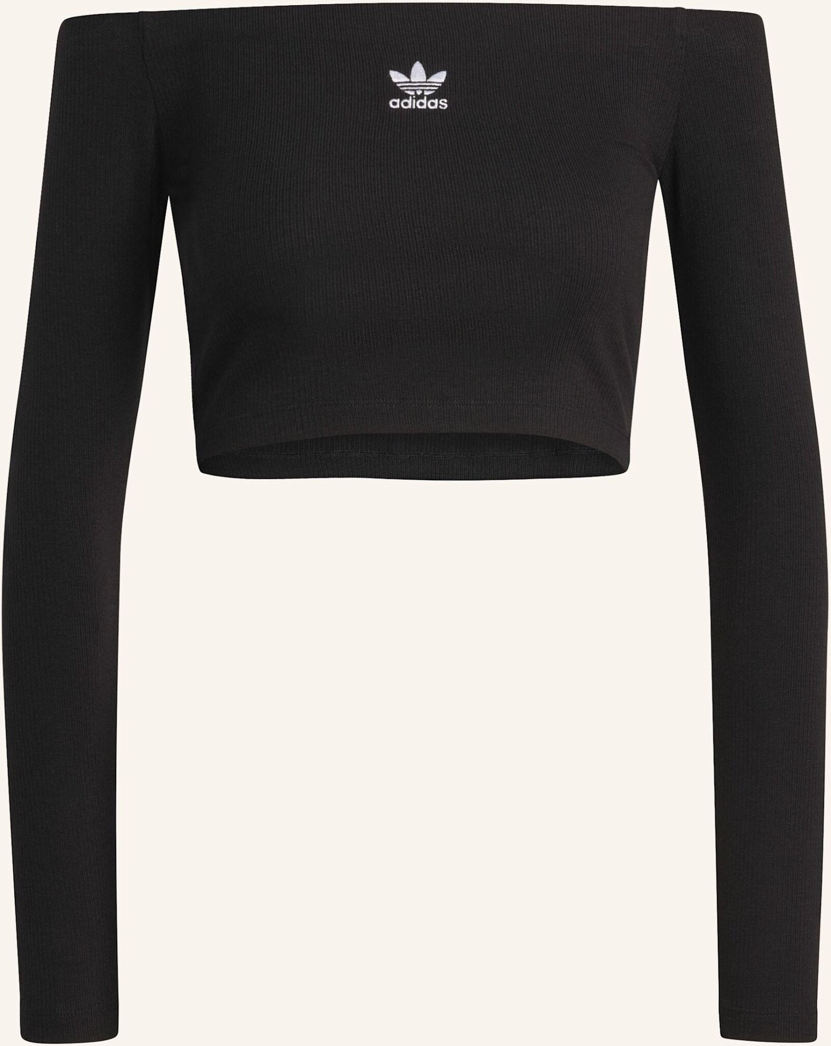 Adidas Originals Off-Shoulder-Shirt Essentials schwarz