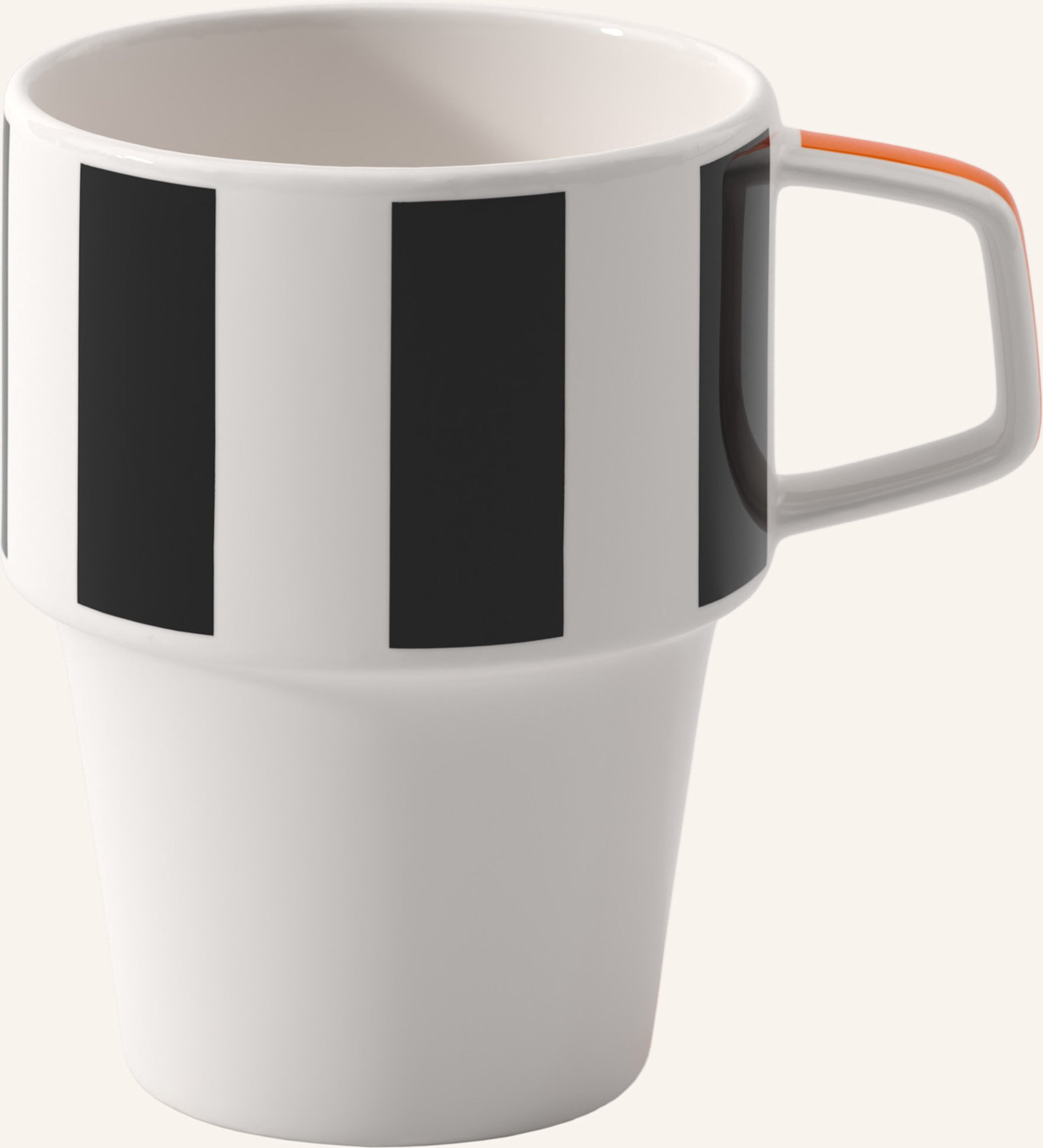 Villeroy & Boch Henkelbecher Memphis Collection weiss