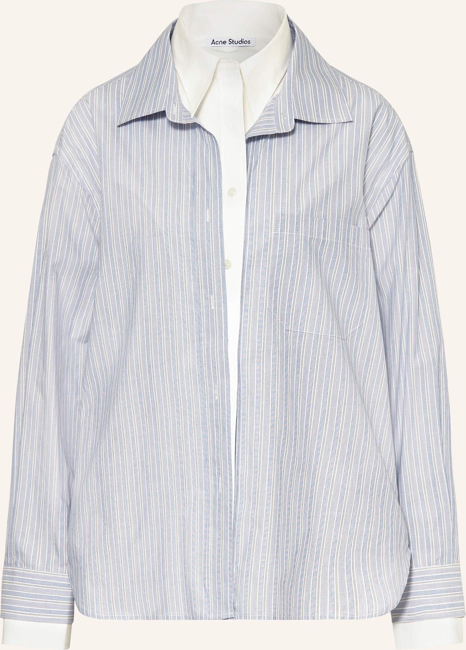 Thumbnail - Acne Studios Hemdbluse blau