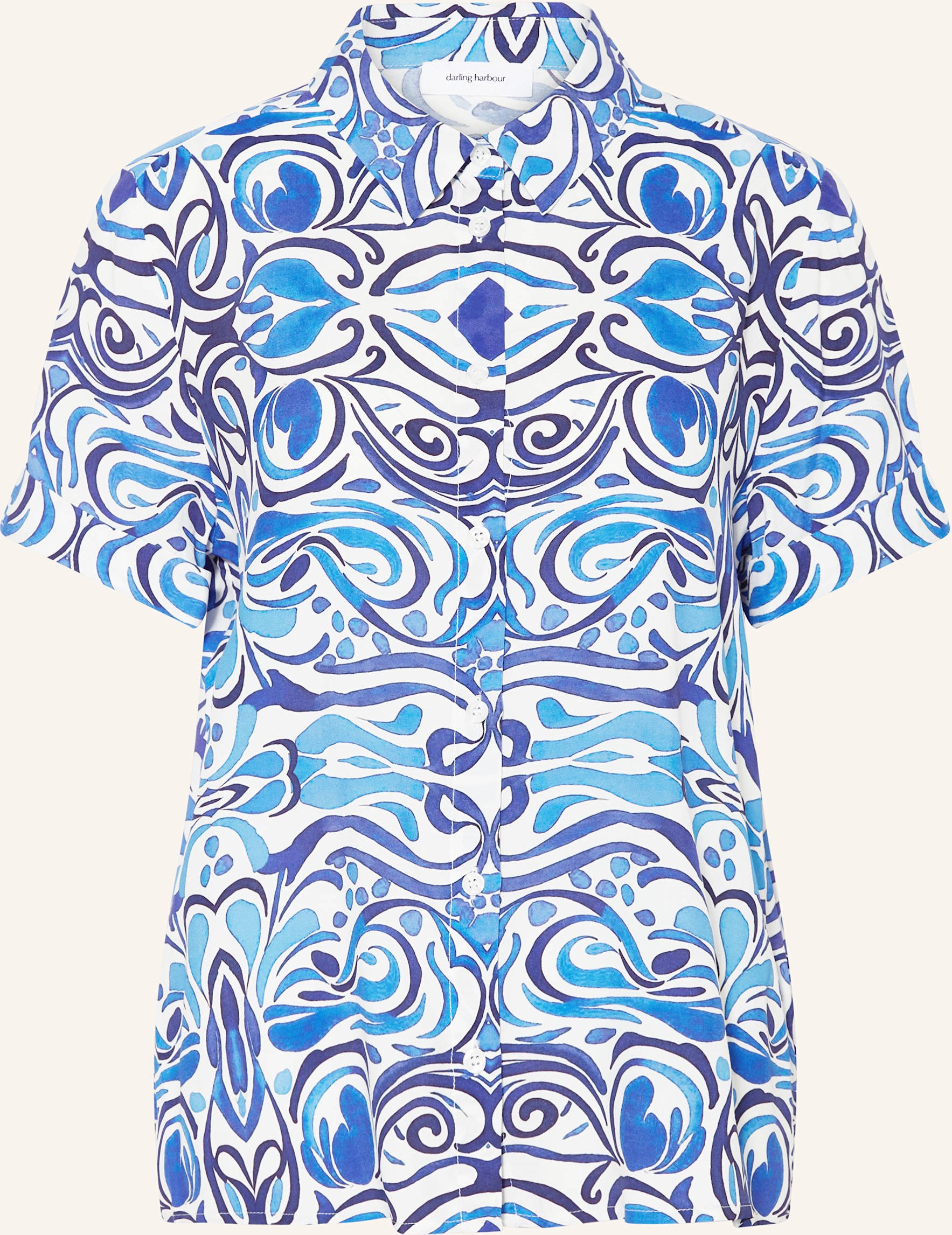 Thumbnail - Darling Harbour Hemdbluse blau