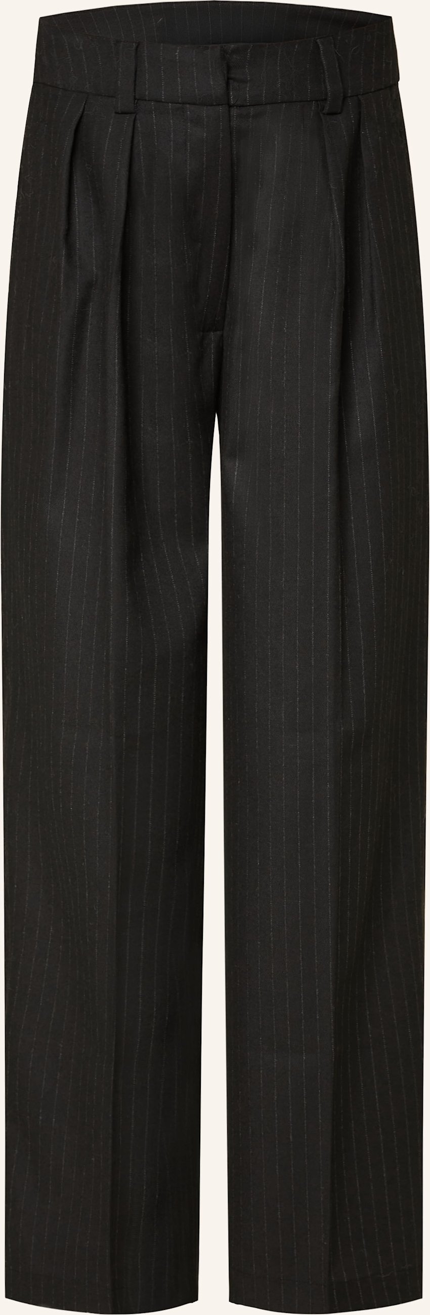 Black Palms Marlenehose Benja Flares schwarz