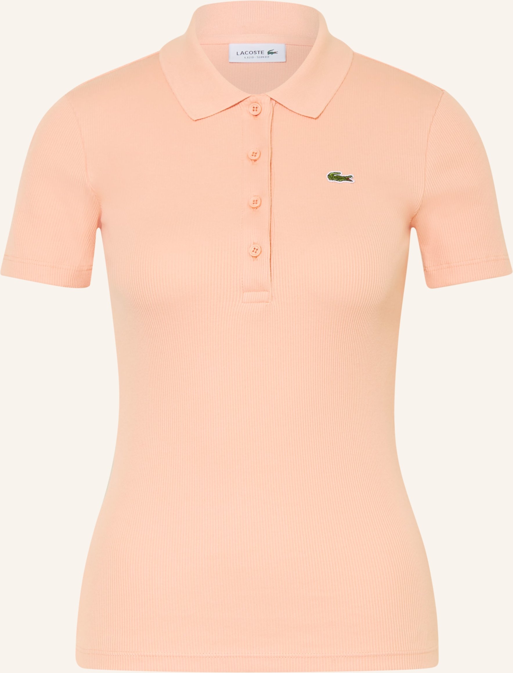 Lacoste Jersey-Poloshirt orange