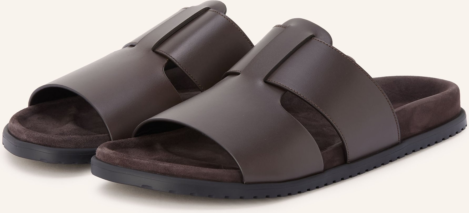 Dolce & Gabbana Pantoletten braun