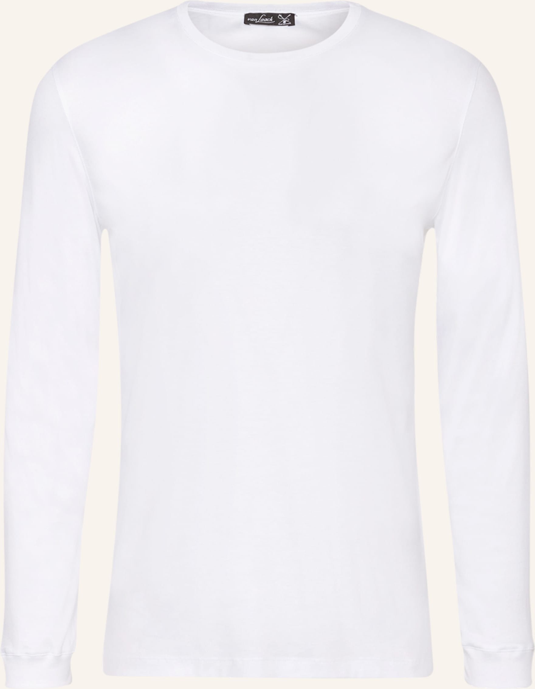 Van Laack Longsleeve Paro weiss