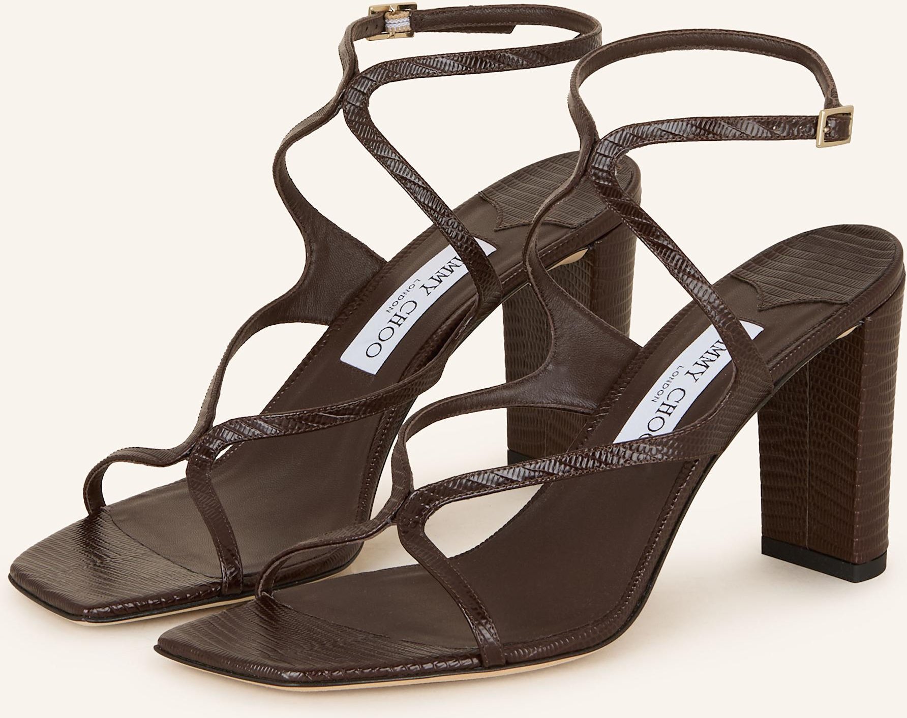 Jimmy Choo Sandaletten Azie braun