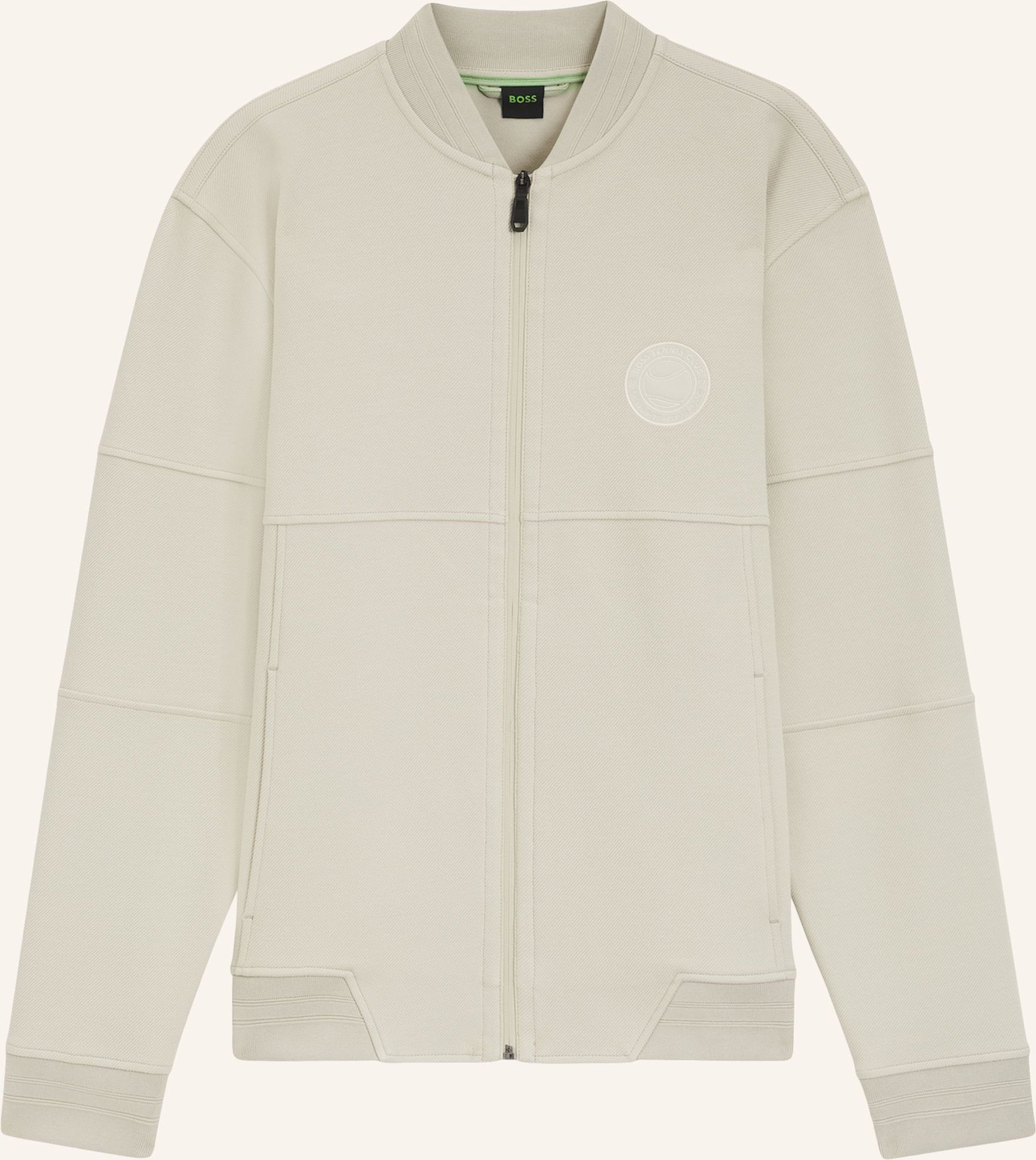 Boss Sweatshirt Sw_Join Fz Regular Fit beige