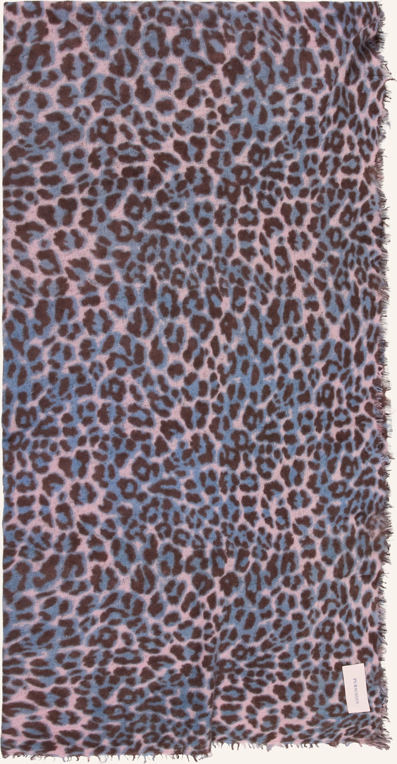 Purschoen Cashmere-Schal Leo Rose rosa