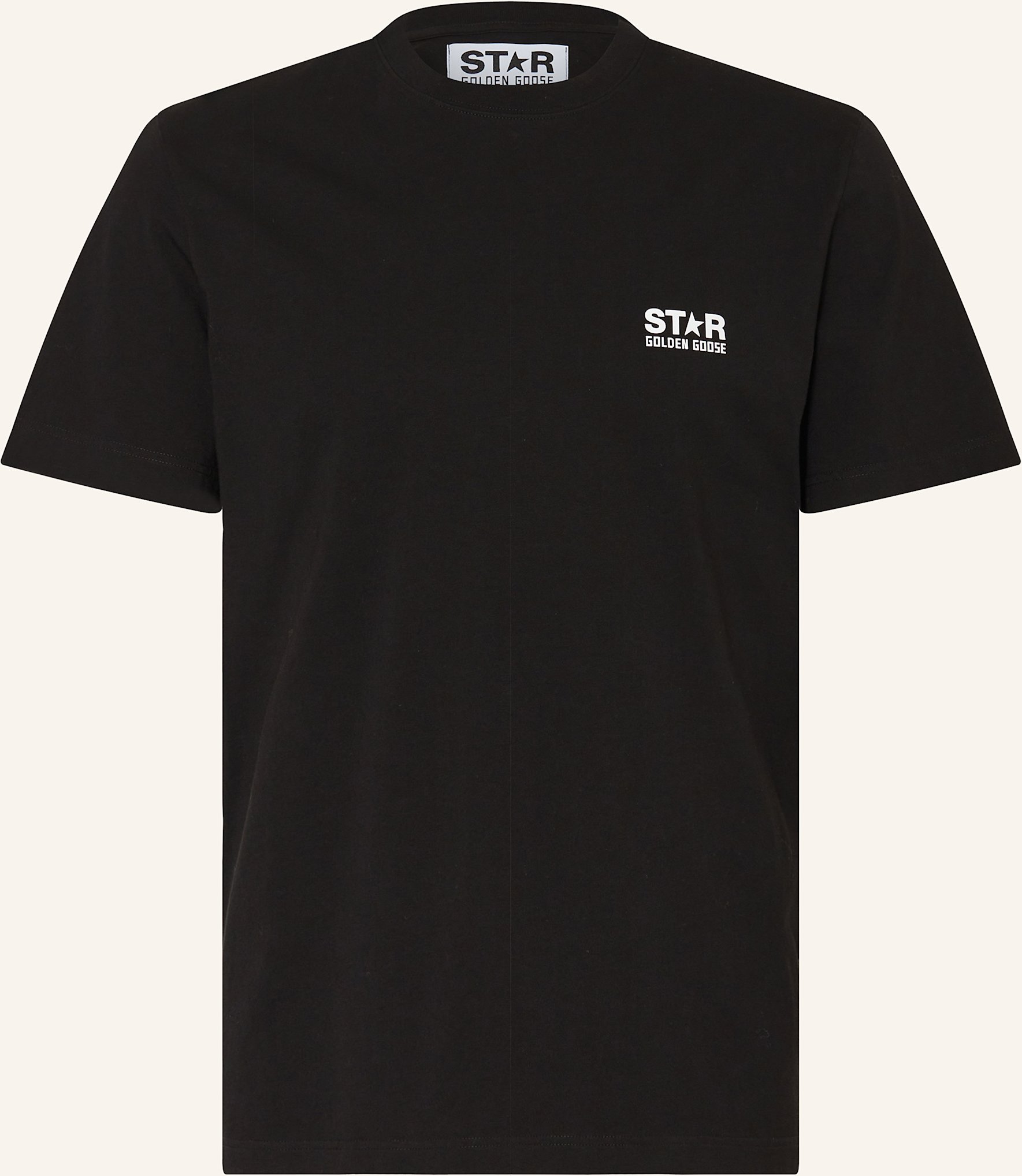 Golden Goose T-Shirt Star schwarz