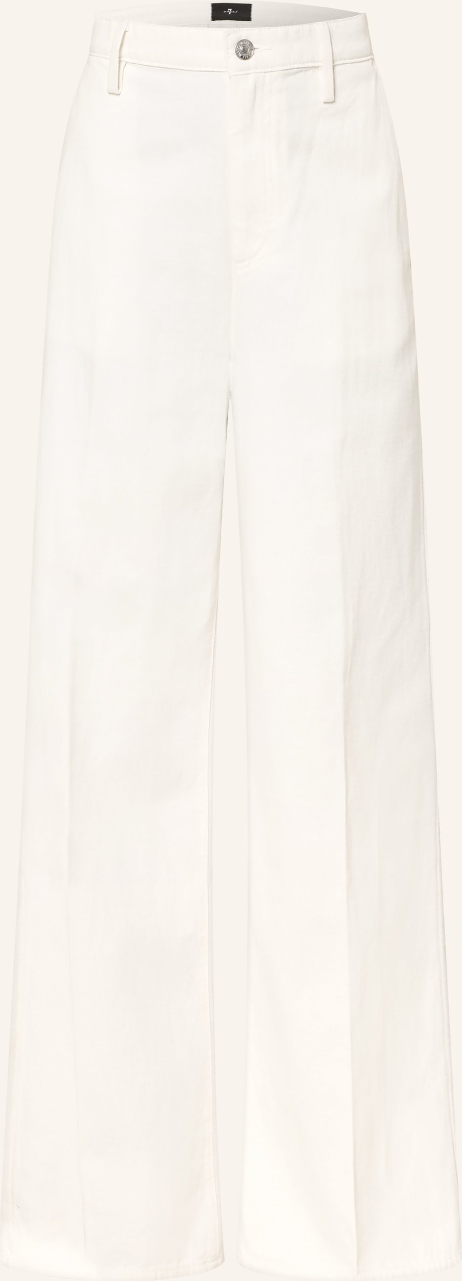 7 For All Mankind Marlenehose Ostuni weiss