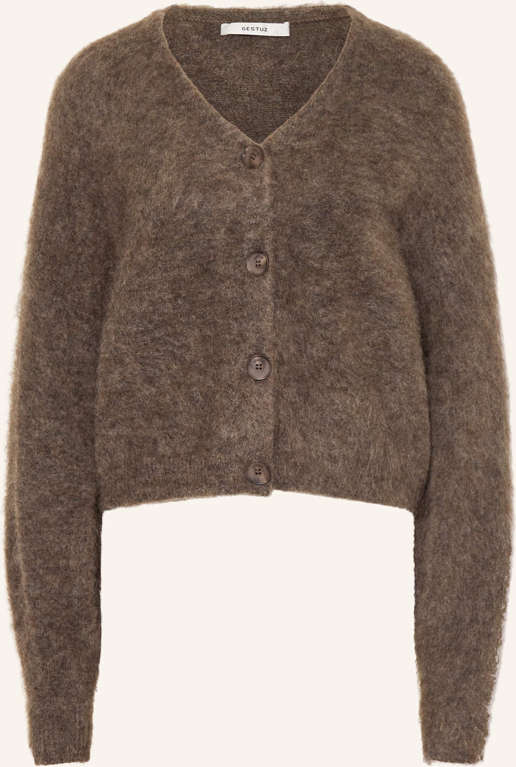 Gestuz Strickjacke Gzdebbie Mit Mohair braun