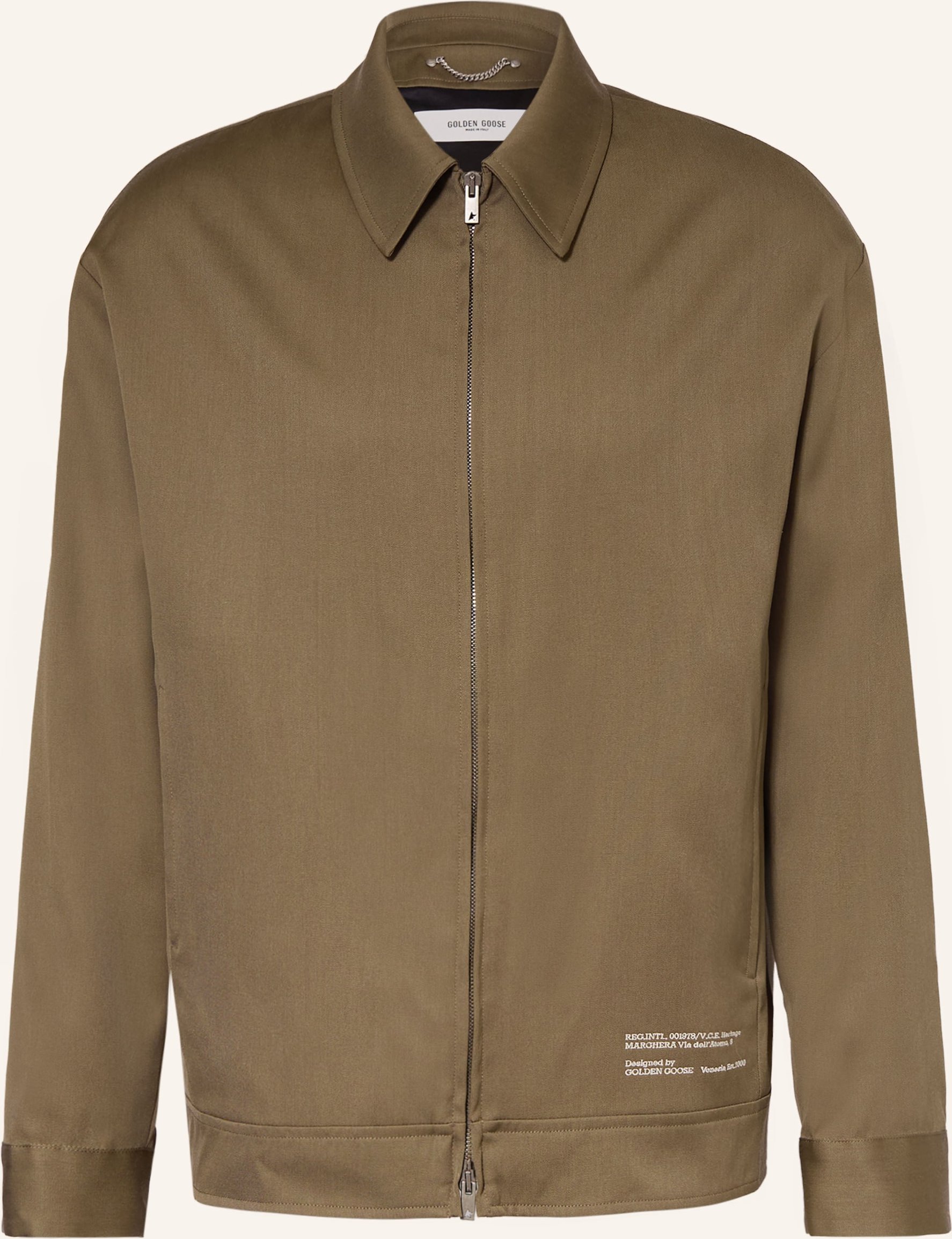 Golden Goose Overjacket Journey gruen