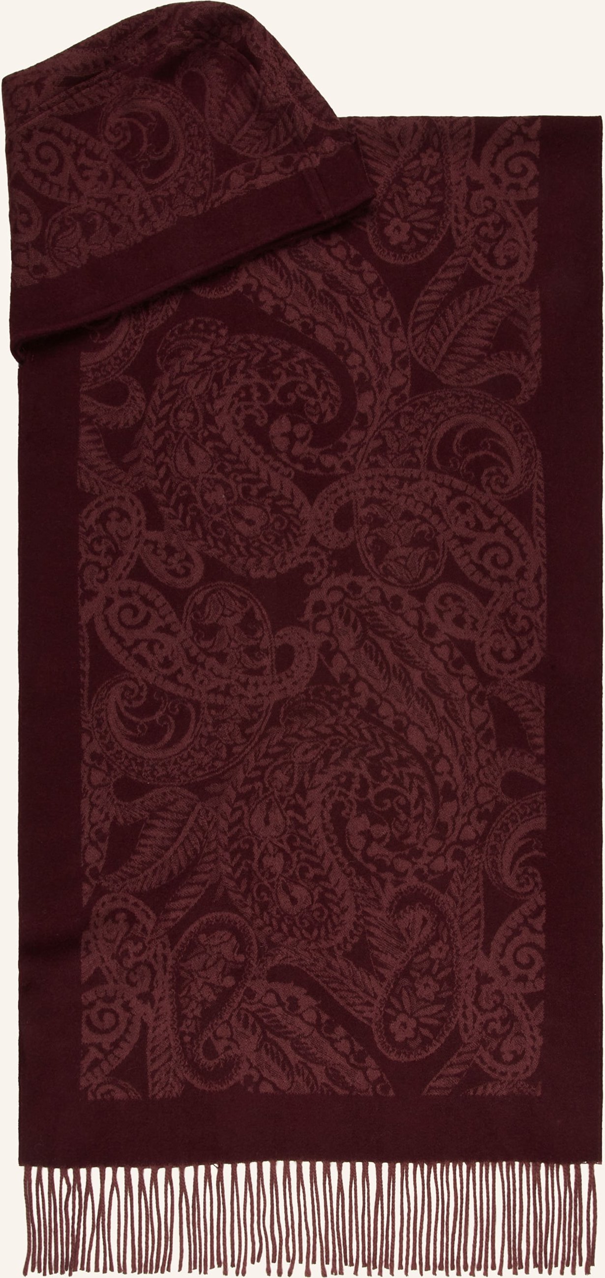 Etro Schal Mit Kapuze rot