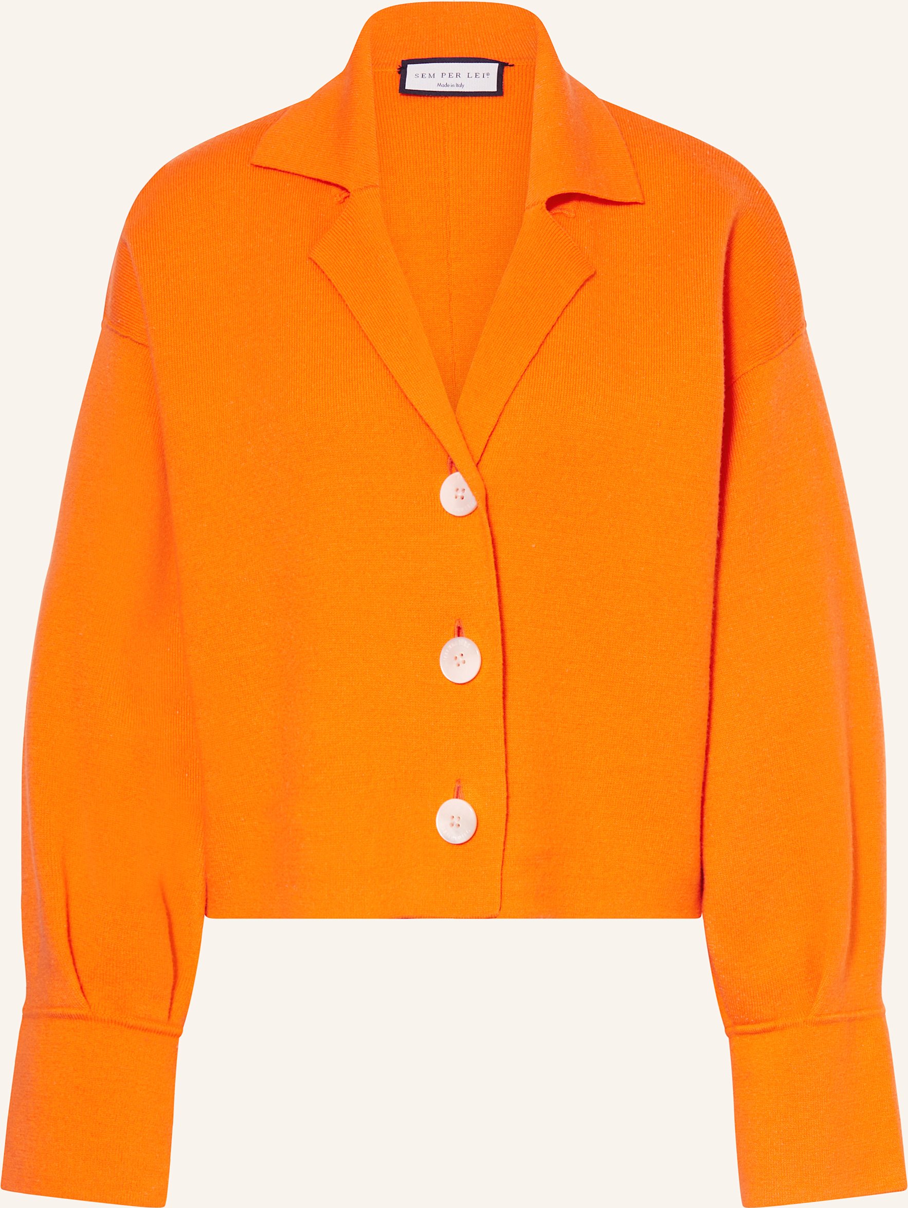 Sem Per Lei Strickjacke orange