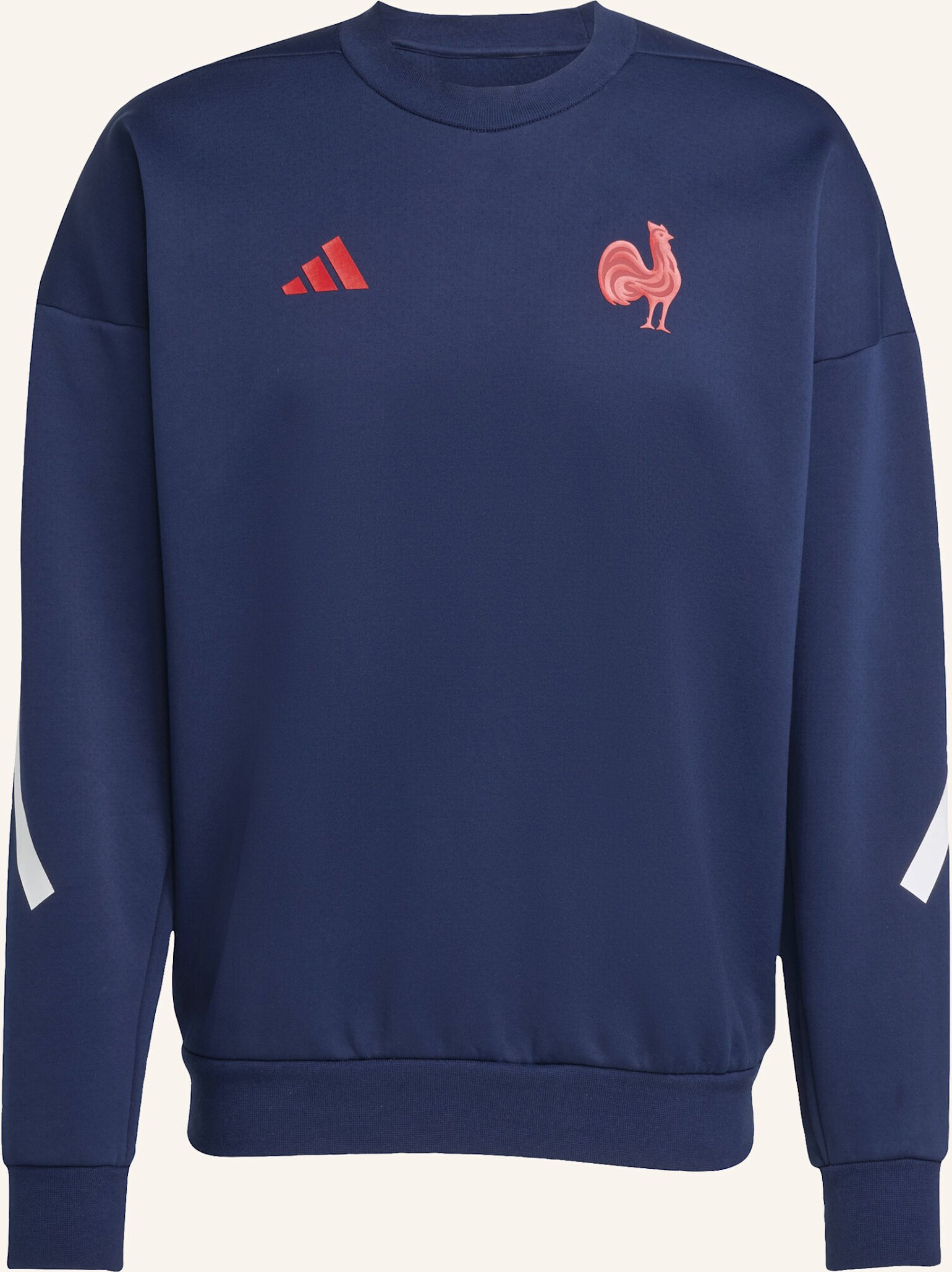 Adidas Frankreich Travel Sweatshirt blau