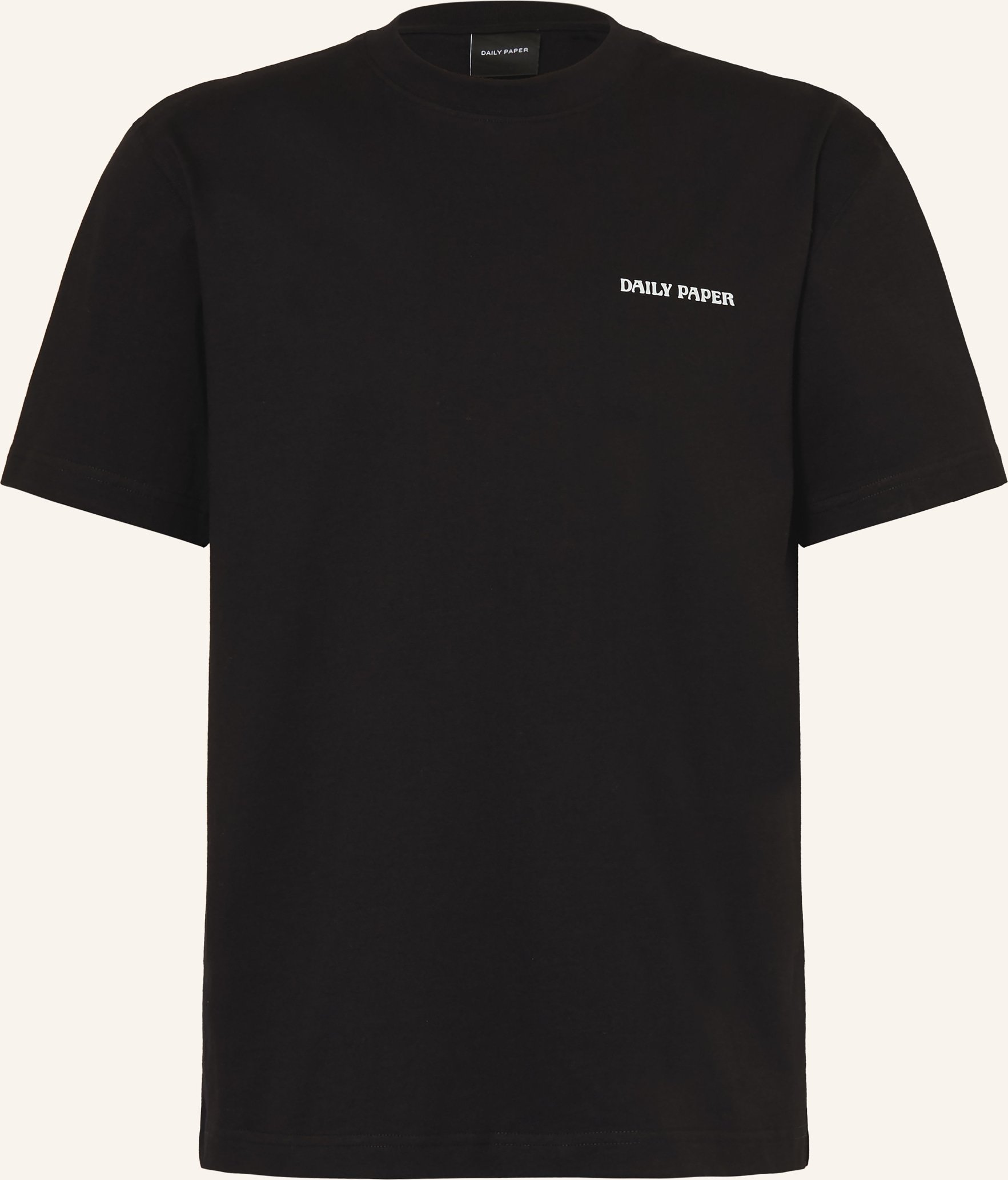 Daily Paper T-Shirt Chain Shield schwarz