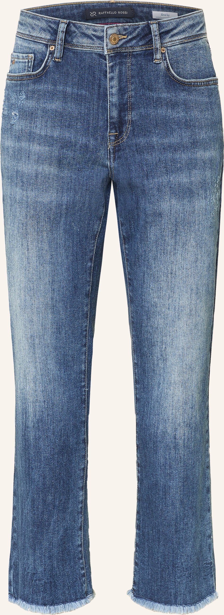 Raffaello Rossi Flared Jeans Vic blau