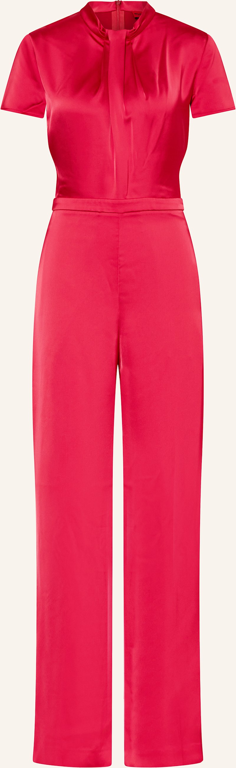 Hugo Satin-Jumpsuit Katene rot