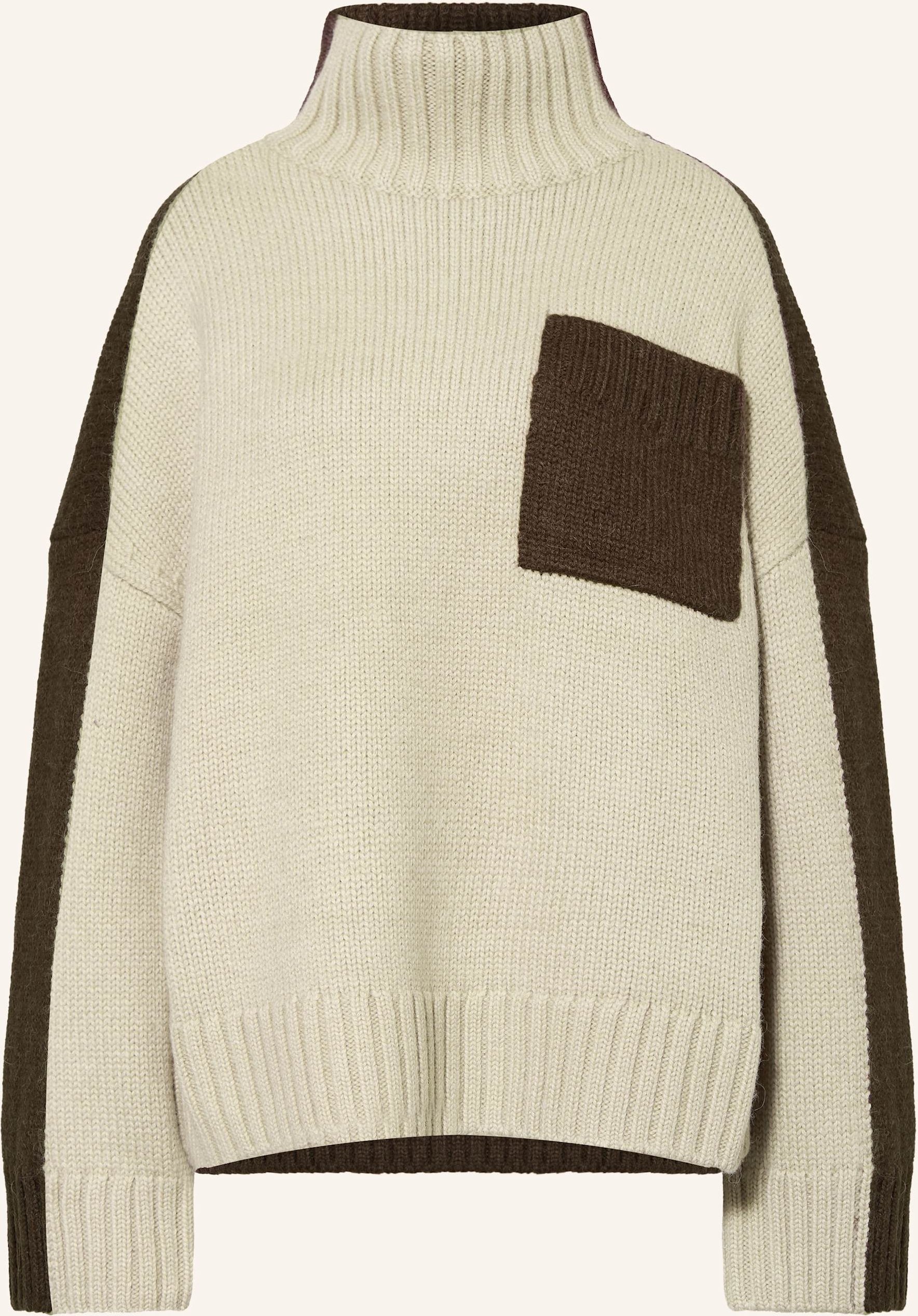 Thumbnail - Jw Anderson Rollkragenpullover Mit Alpaka braun