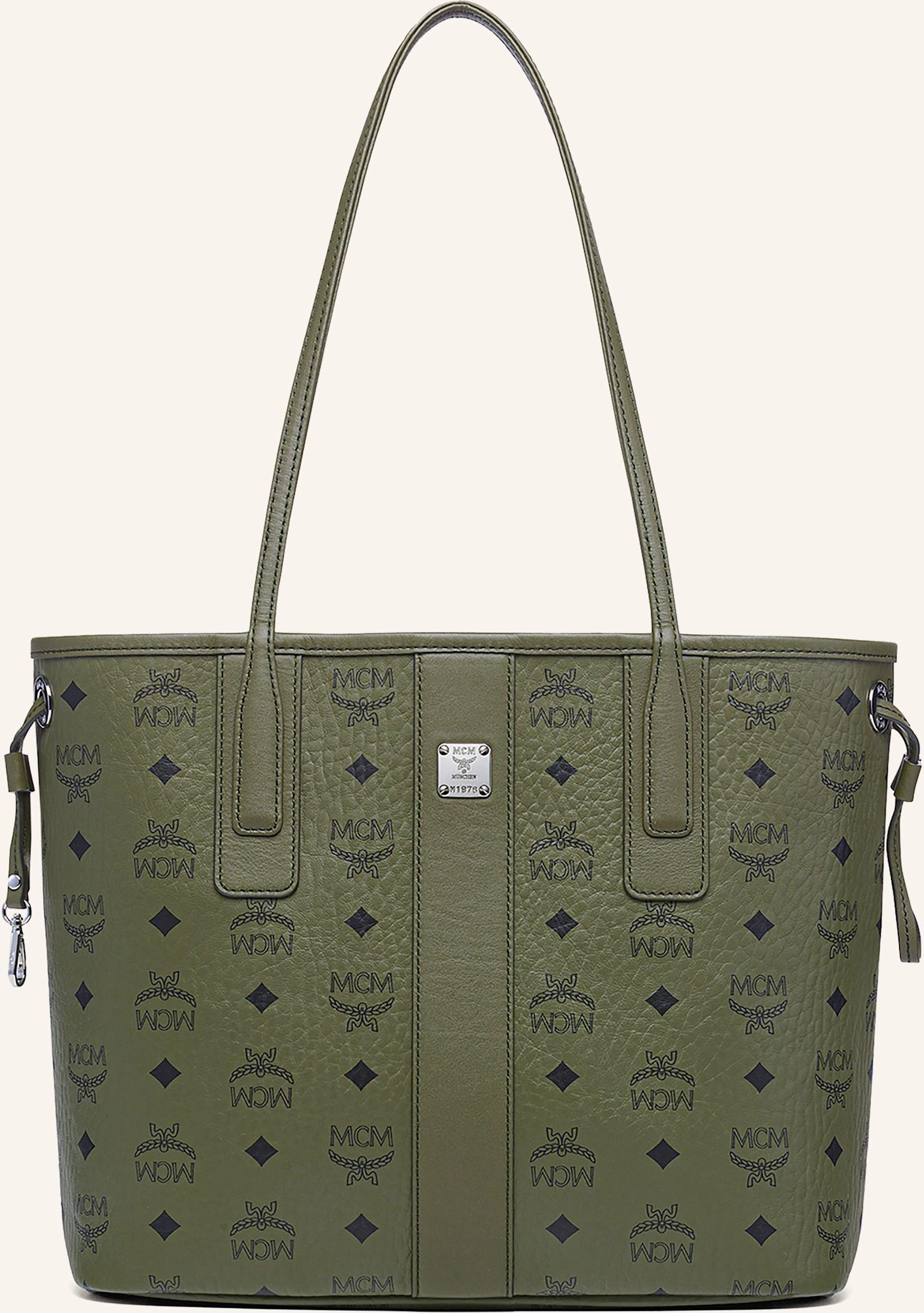 Mcm Shopper Liz Mit Pouch gruen