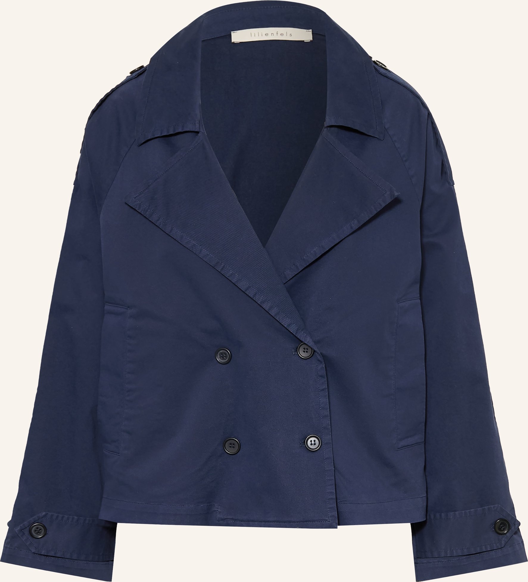 Lilienfels Trench-Jacke blau
