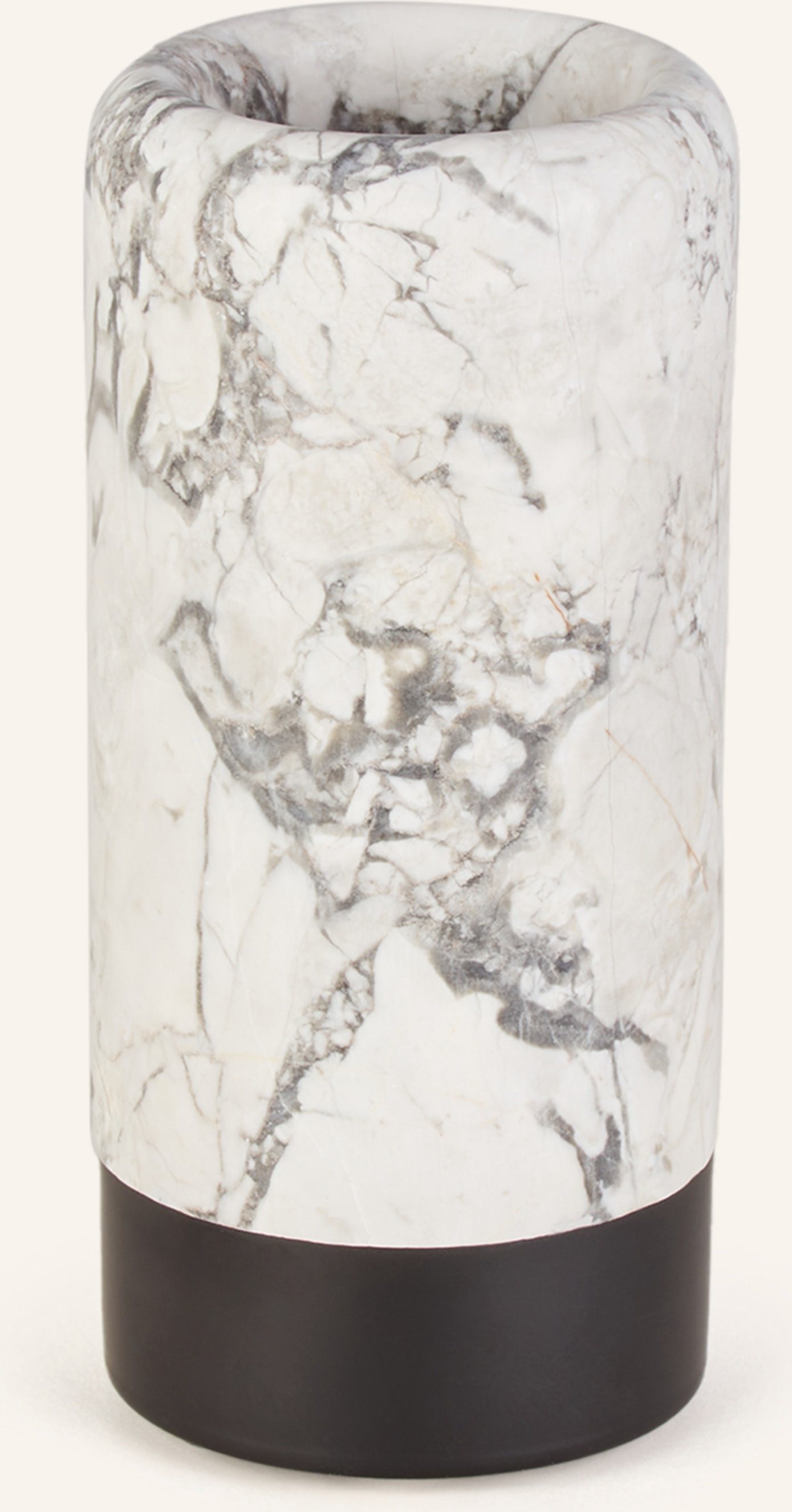 Aquanova Zahnputzbecher Nero weiss