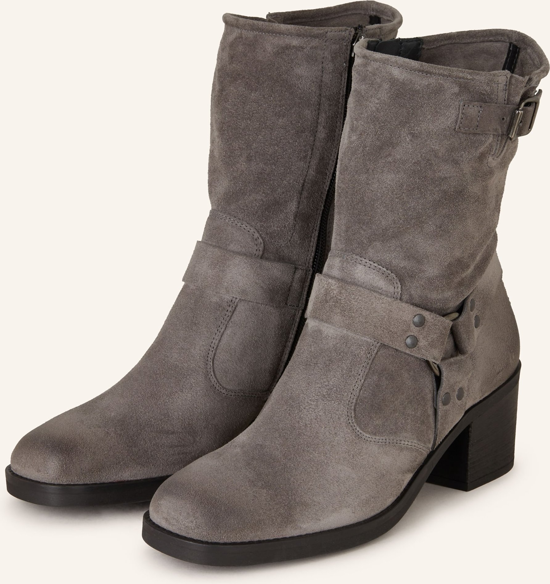 Paul Green Biker Boots grau