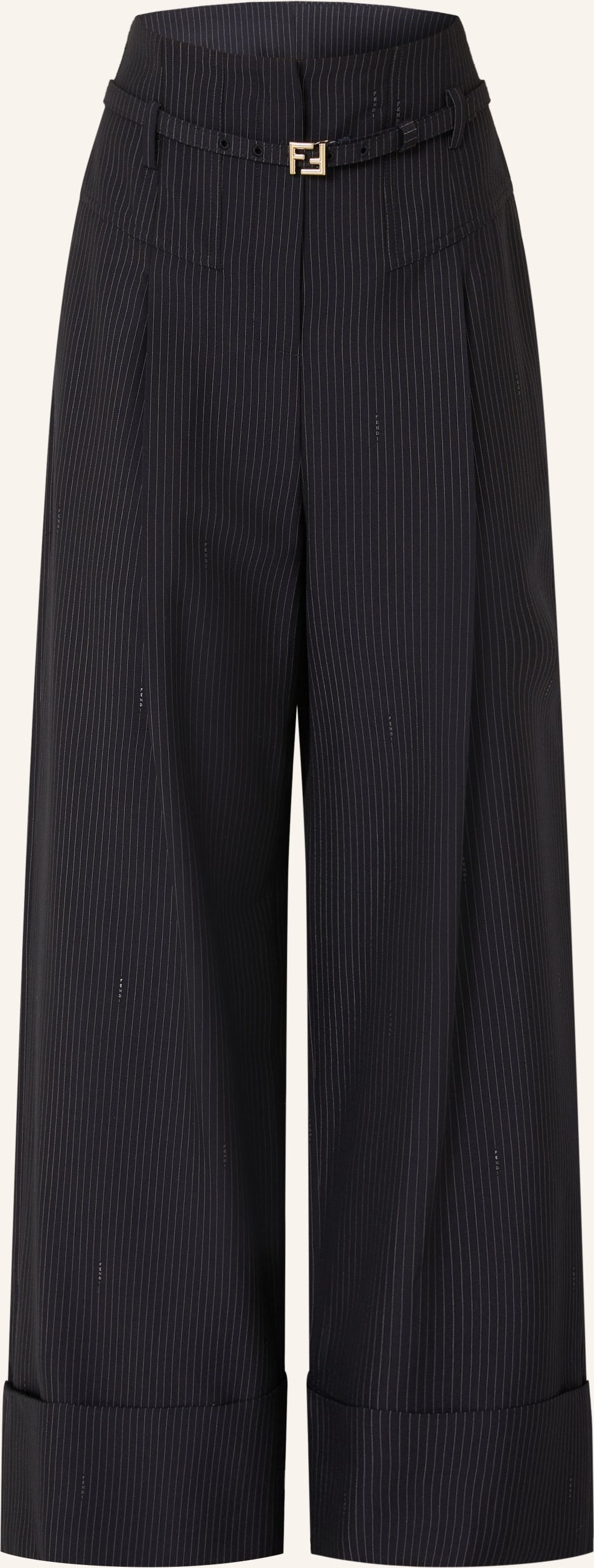 Fendi Marlenehose blau