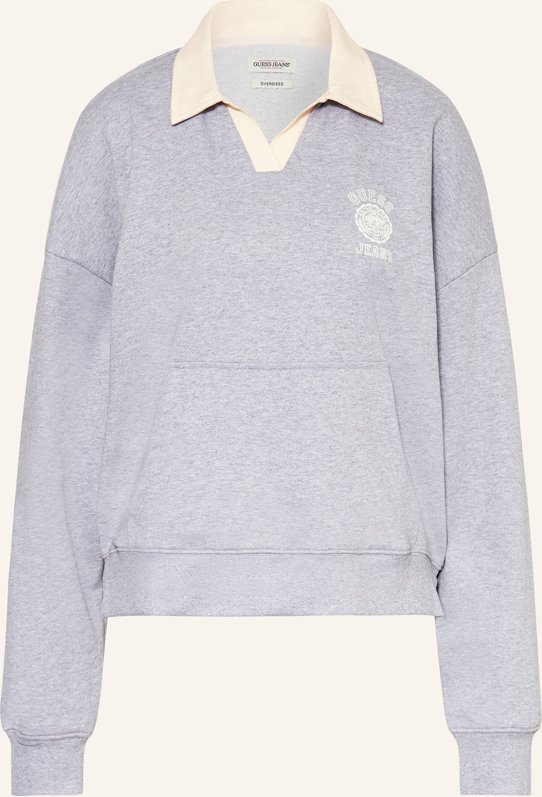 Guess Jeans Sweatshirt grau