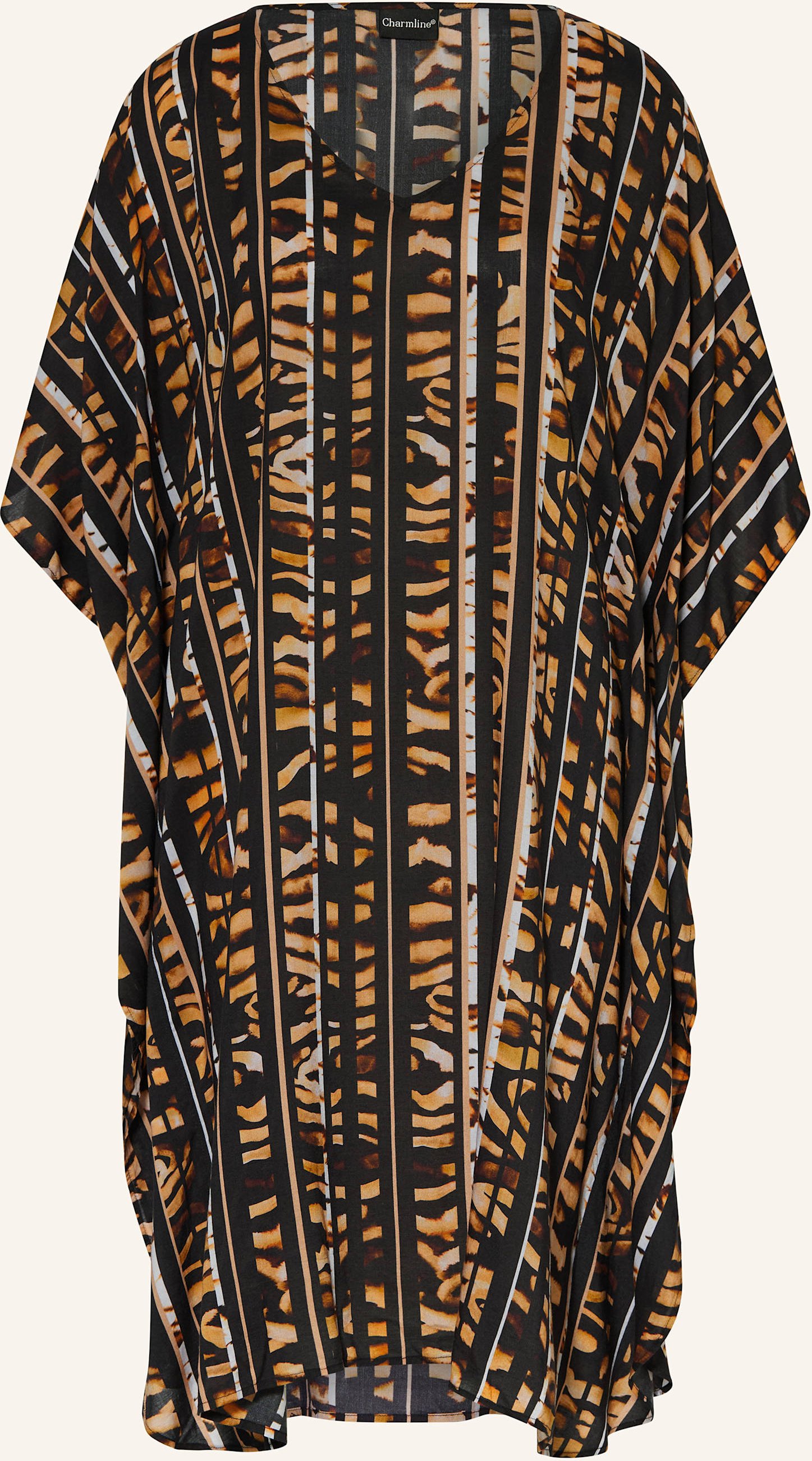 Thumbnail - Charmline Kaftan Wild Noblesse braun
