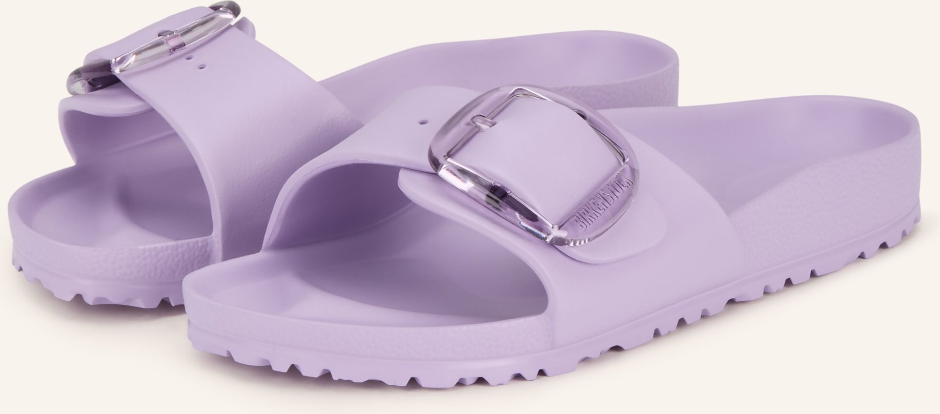 Birkenstock Pantoletten Madrid Big Buckle Eva lila