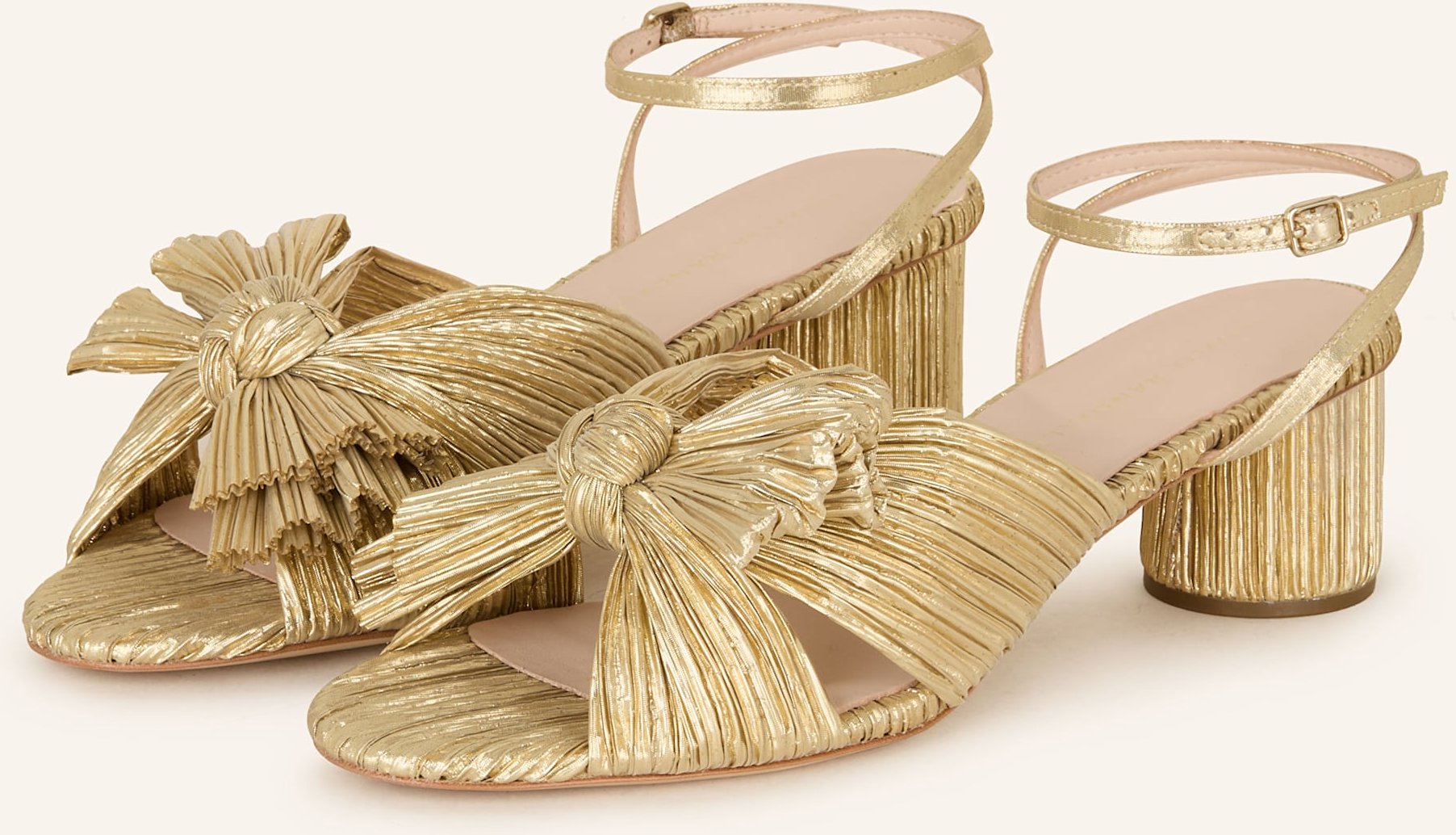 Loeffler Randall Sandaletten Dahlia gold