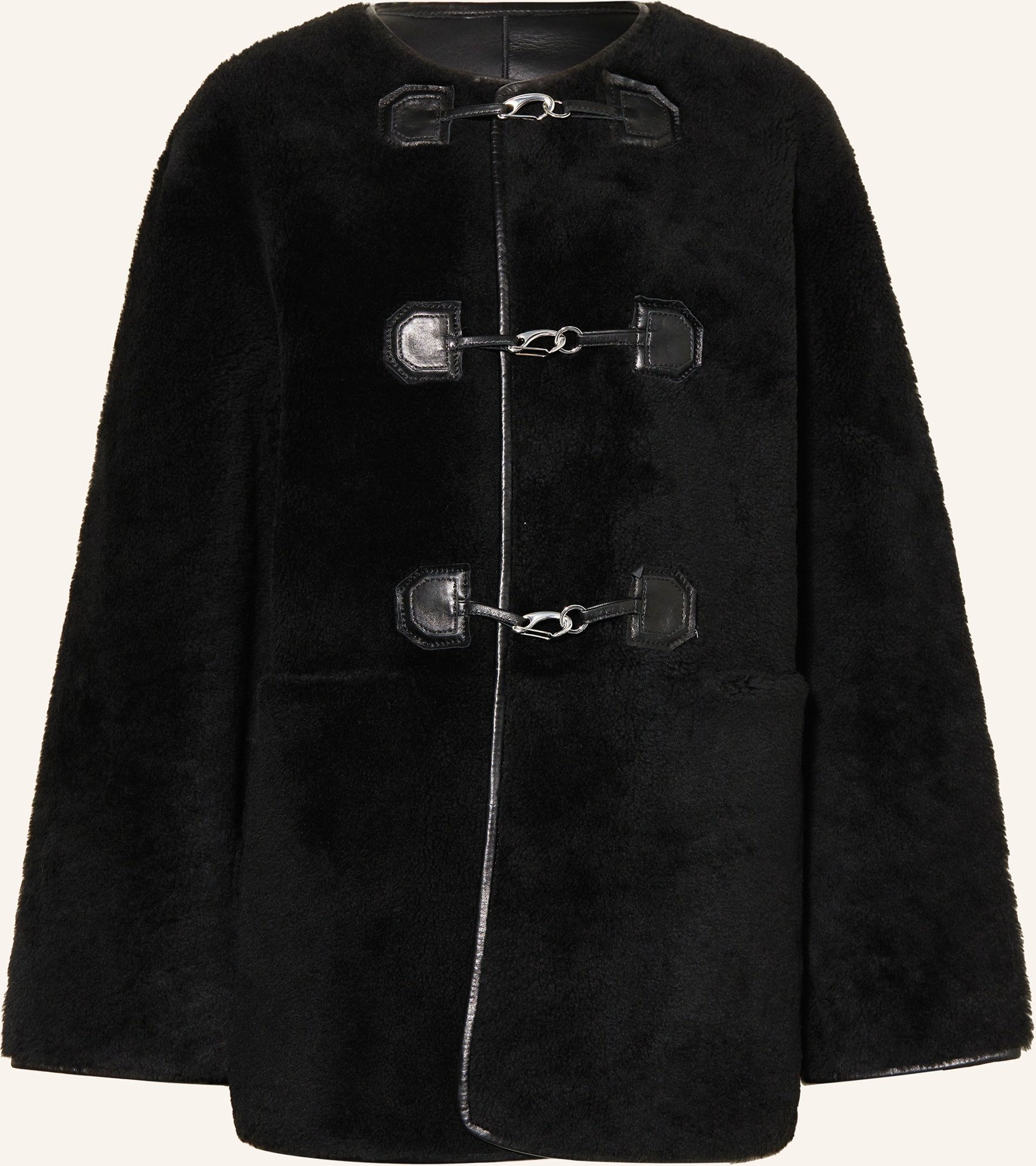 Mrs & Hugs Jacke schwarz