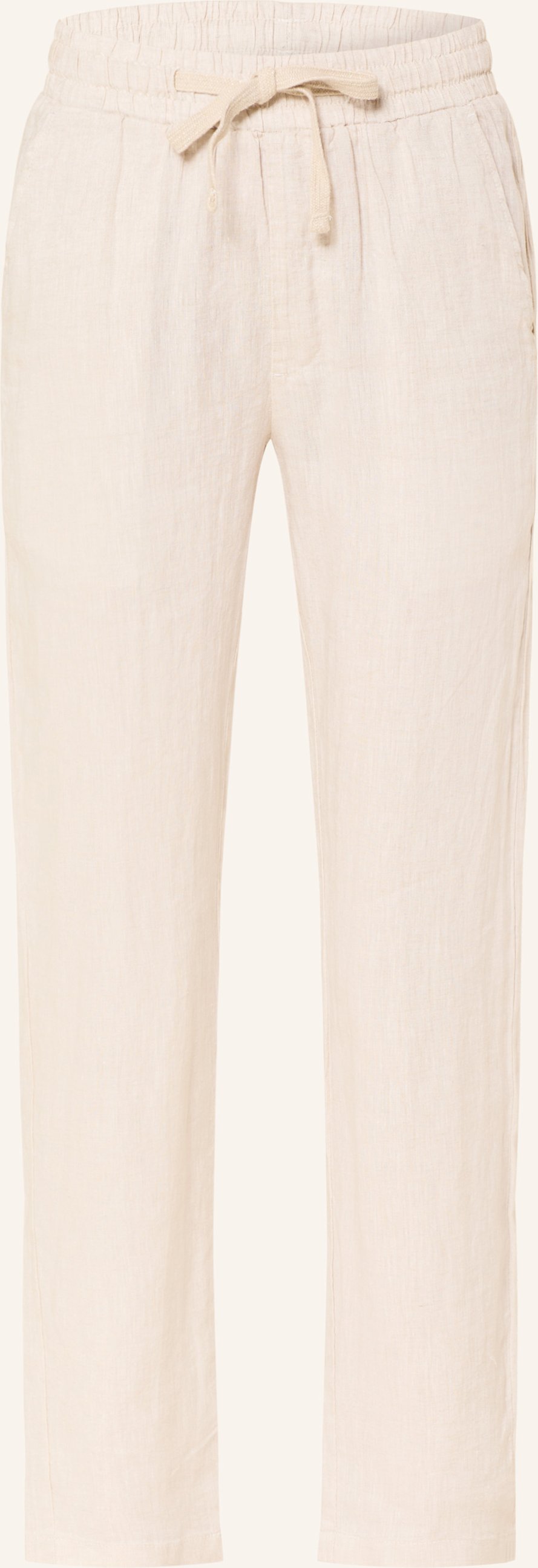 Cartoon Leinenhose beige