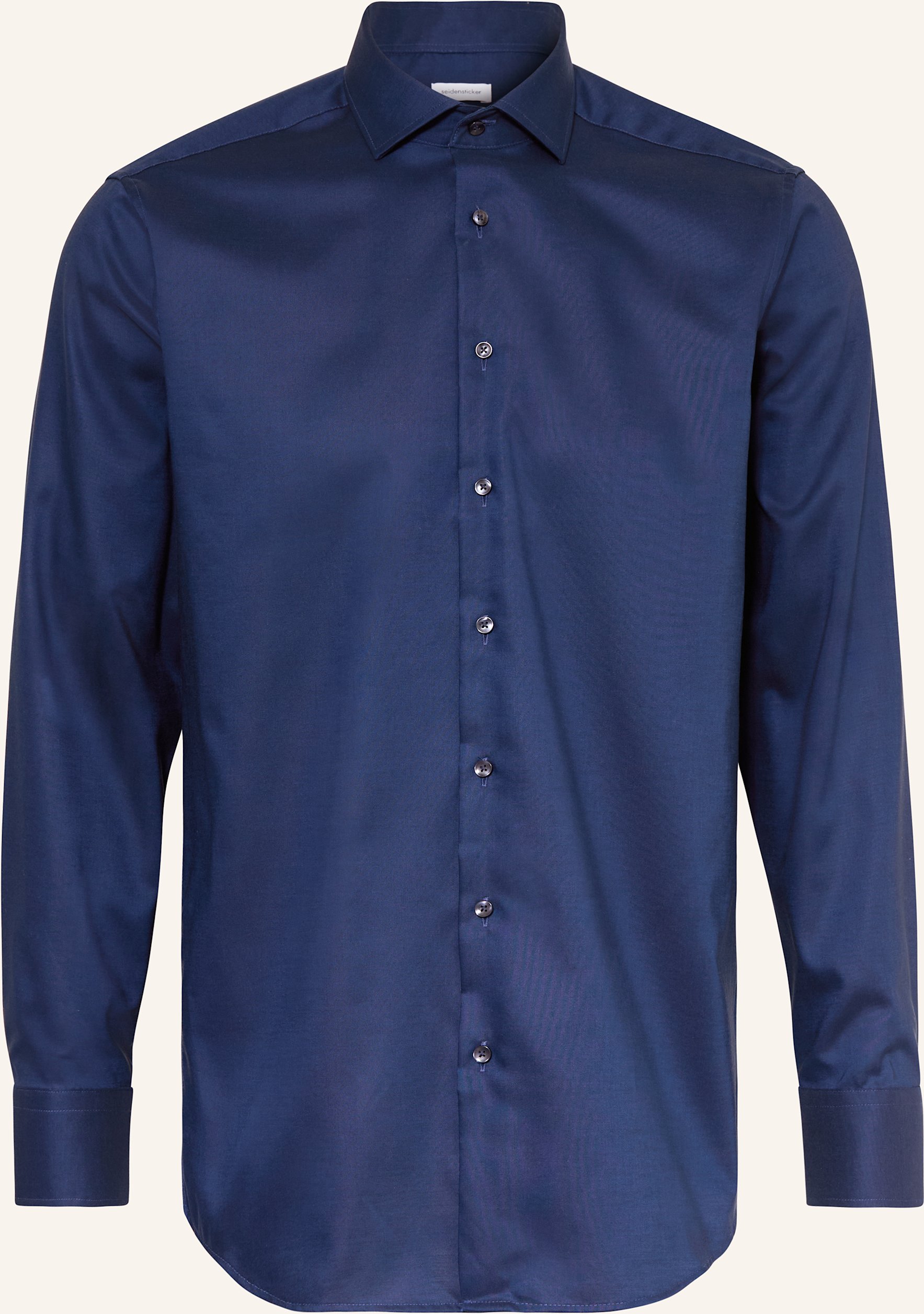 Seidensticker Hemd Regular Fit blau