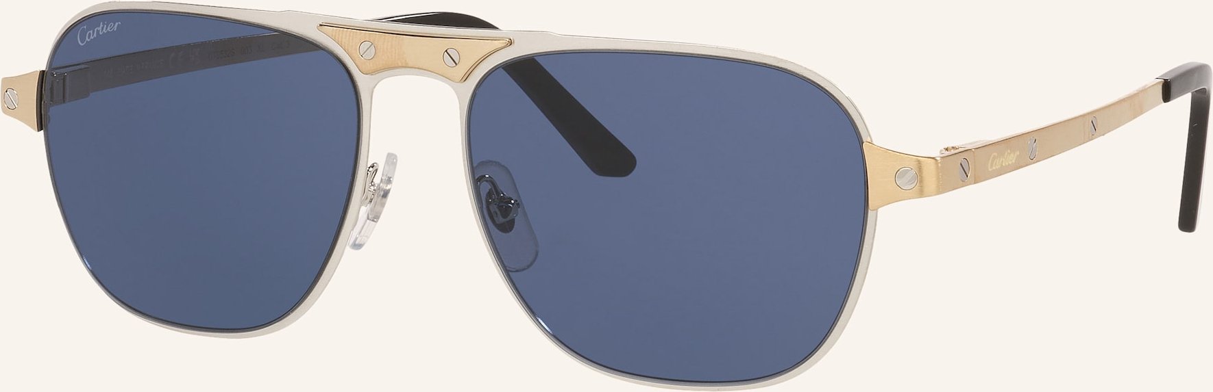 Cartier Sonnenbrille ct0532s gold